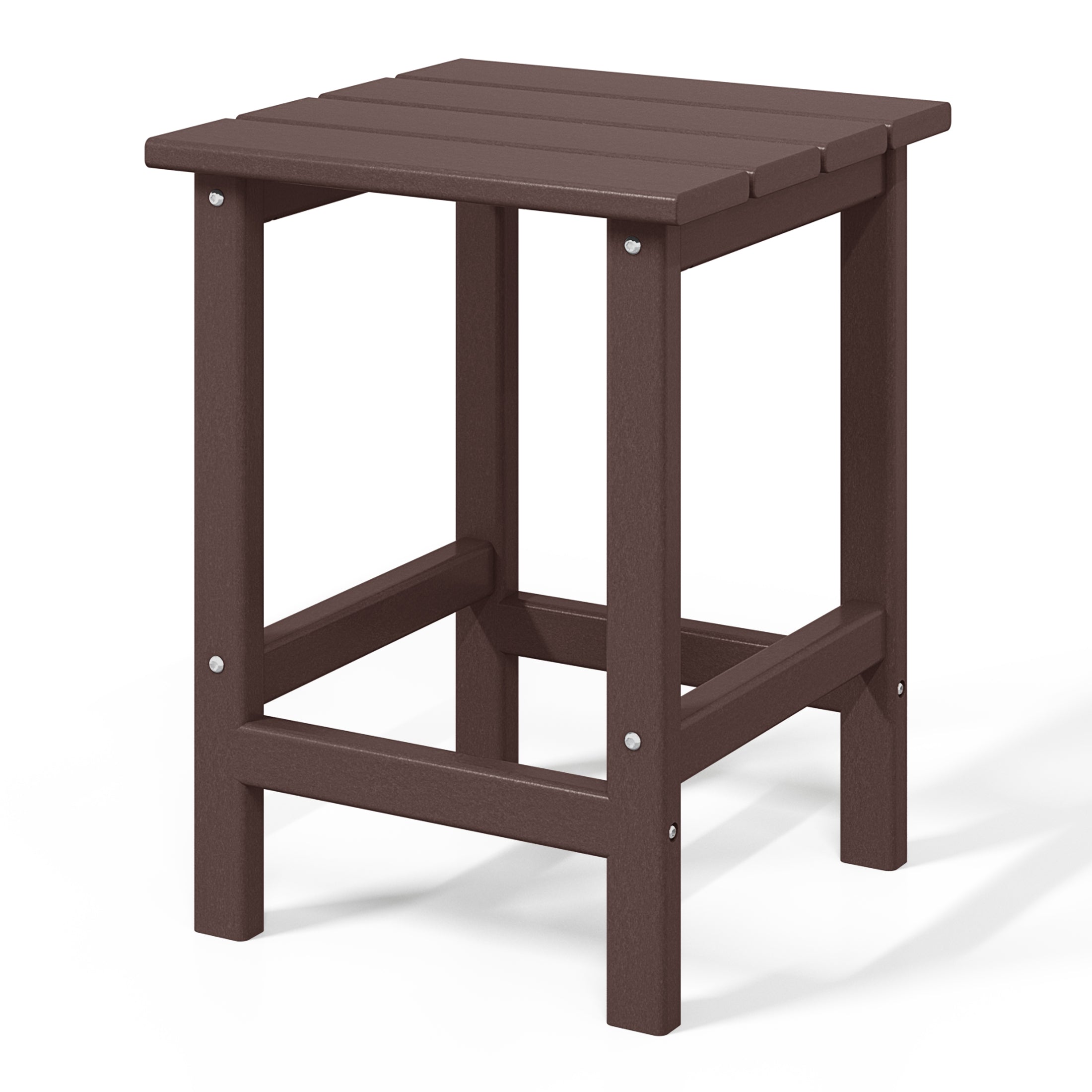 Tuscany All-Weather Outdoor Side Table (18" Height) Seahawk Designs Patio Side Tables