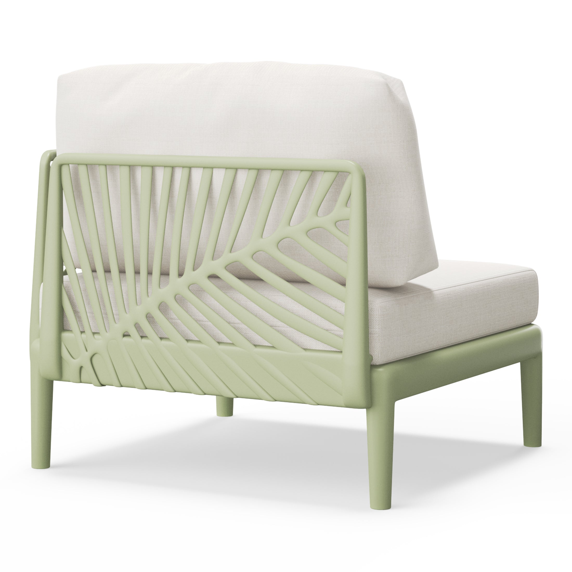 Polyform Deep Seating Right Arm Chair with Cushions Seahawk Designs Patio Chairs