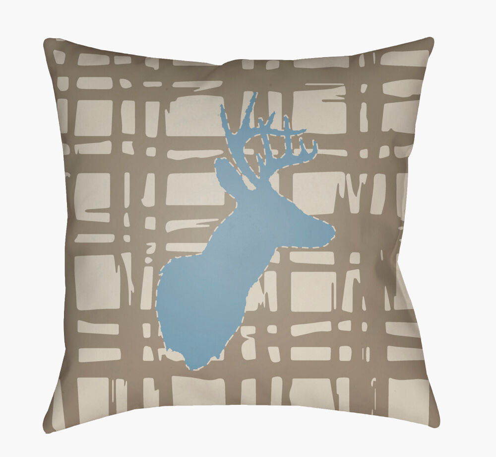 Deer Accent Pillow