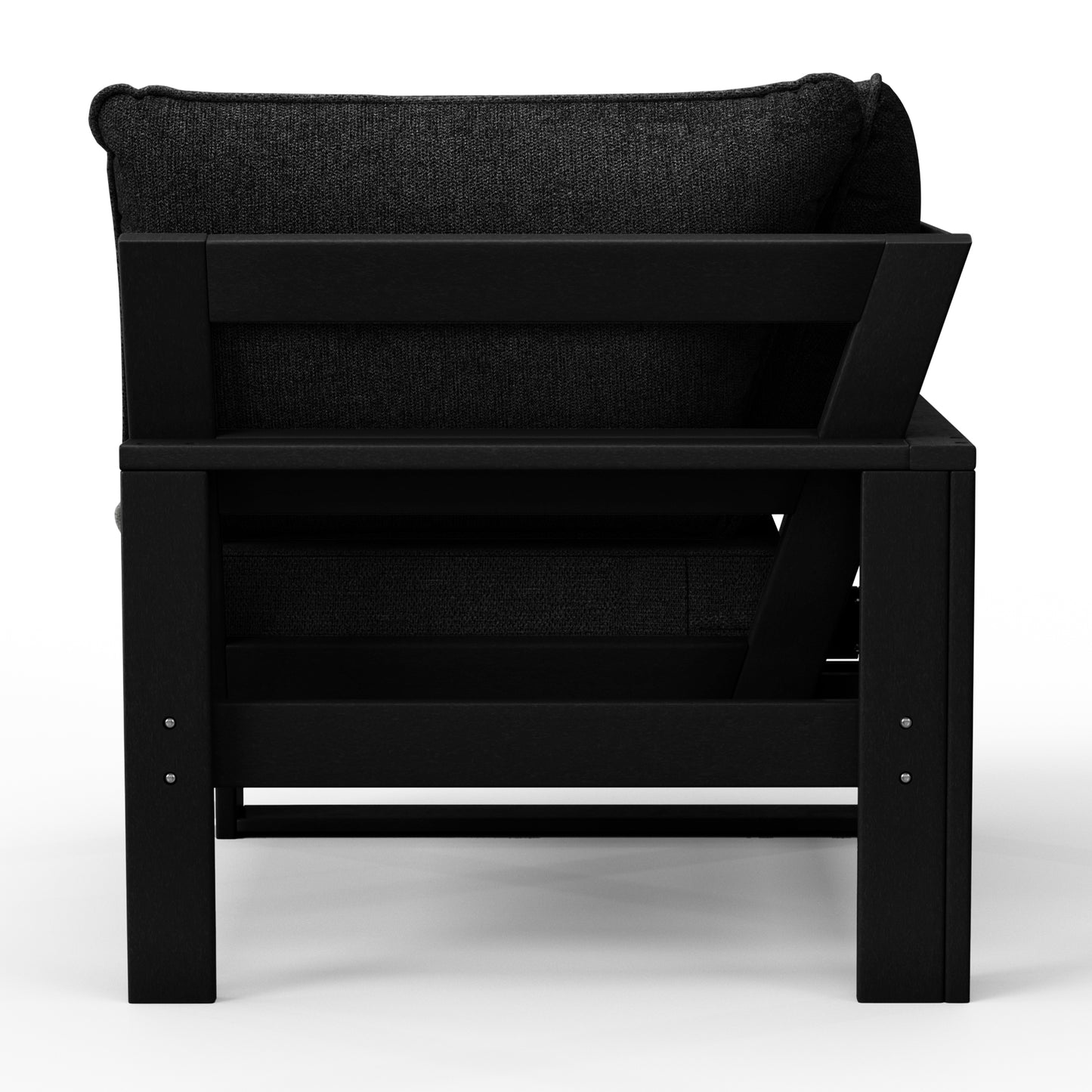 Signature All-Weather Outdoor Modular Patio Deep Seating Corner Chair (Corner Sectional Seat) Seahawk Designs Patio Chairs