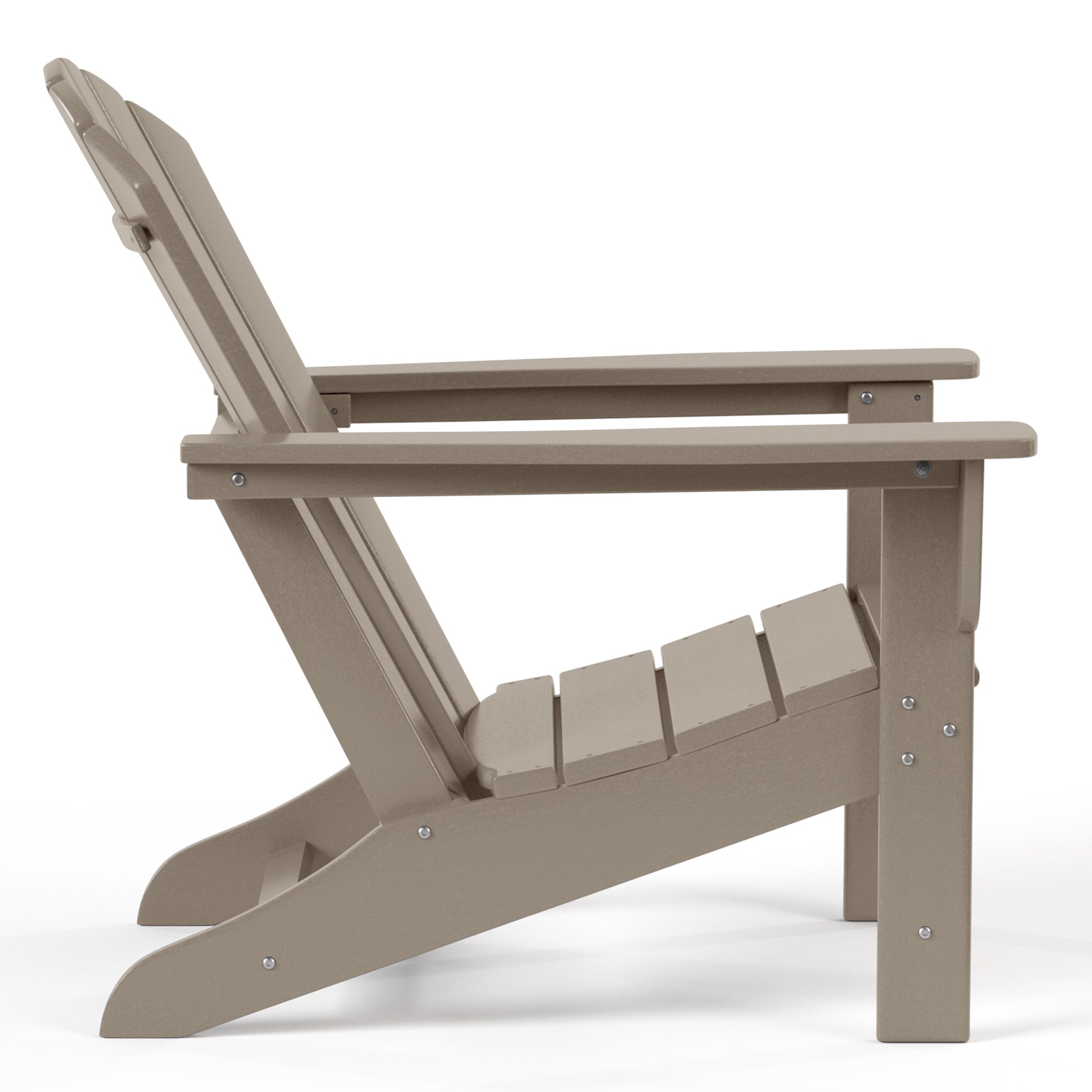 Westport All-Weather Outdoor Adirondack Chair Weathered Wood Seahawk Designs Adirondack Chairs