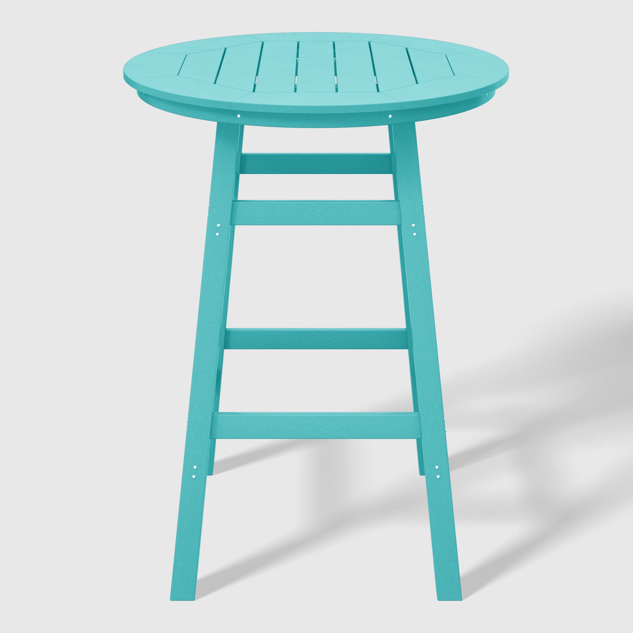 Stockholm All-Weather Outdoor 35" Round Bar Table (42" Height) Seahawk Designs Patio Bar Tables