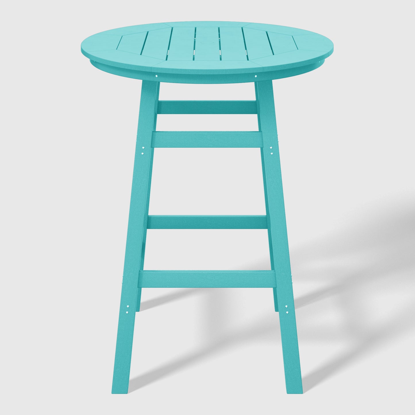Stockholm All-Weather Outdoor 35" Round Bar Table (42" Height) Seahawk Designs Patio Bar Tables