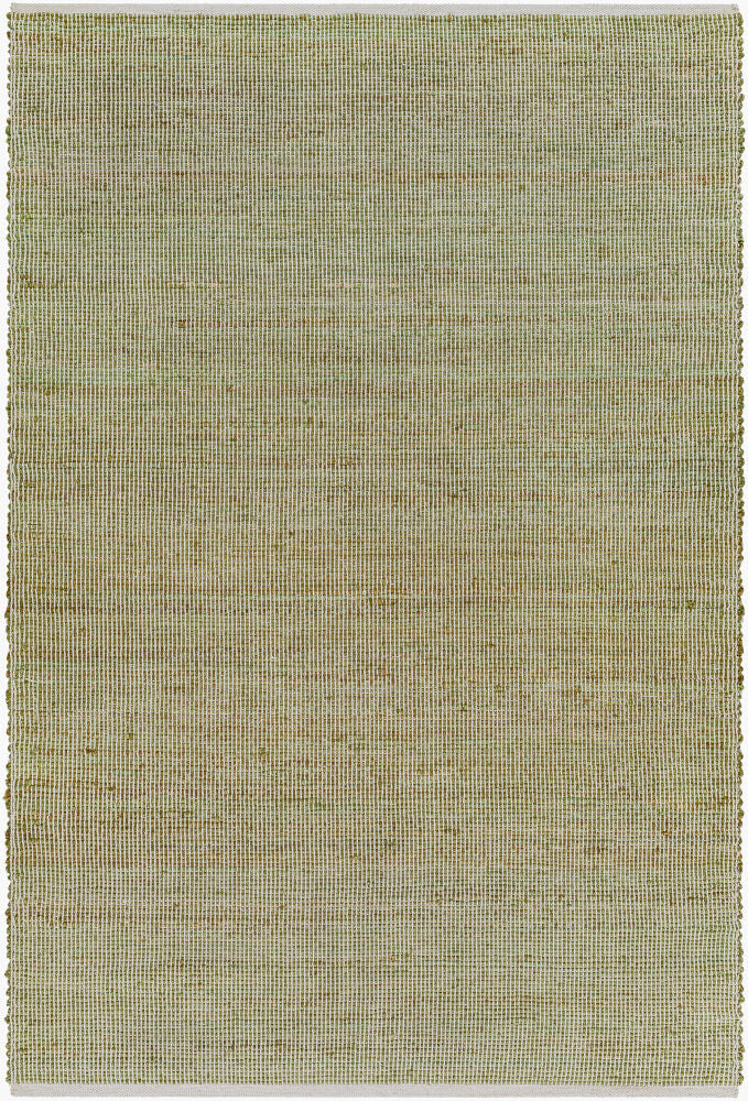 Demi Handmade Rug — Beige/Medium Green