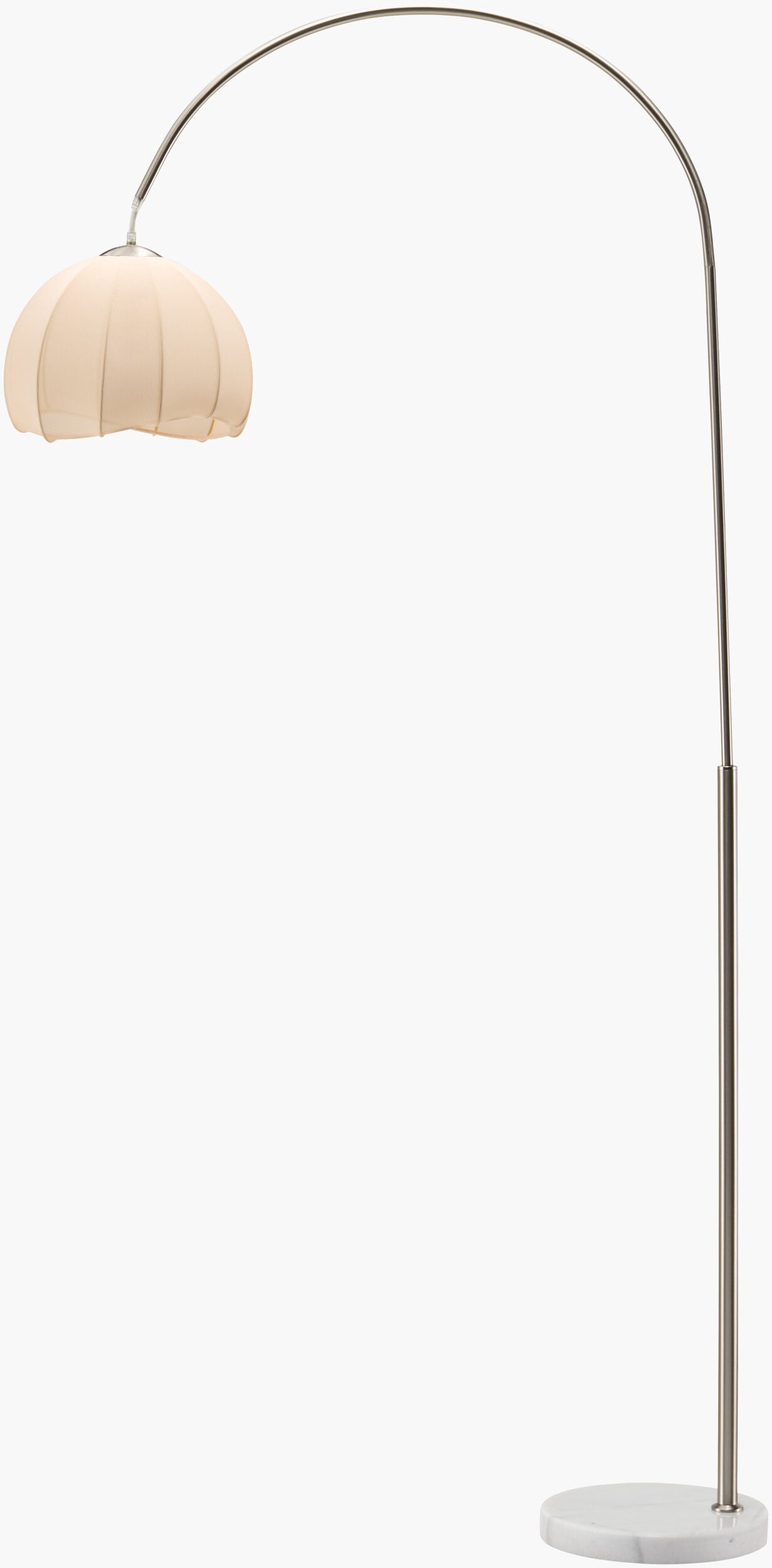 Desota Task Floor Lamp — Metallic - Nickel