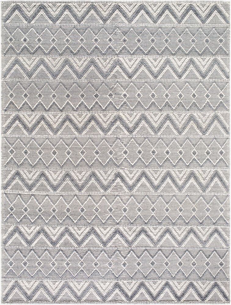 Daffodil Handmade Rug — Charcoal/Gray