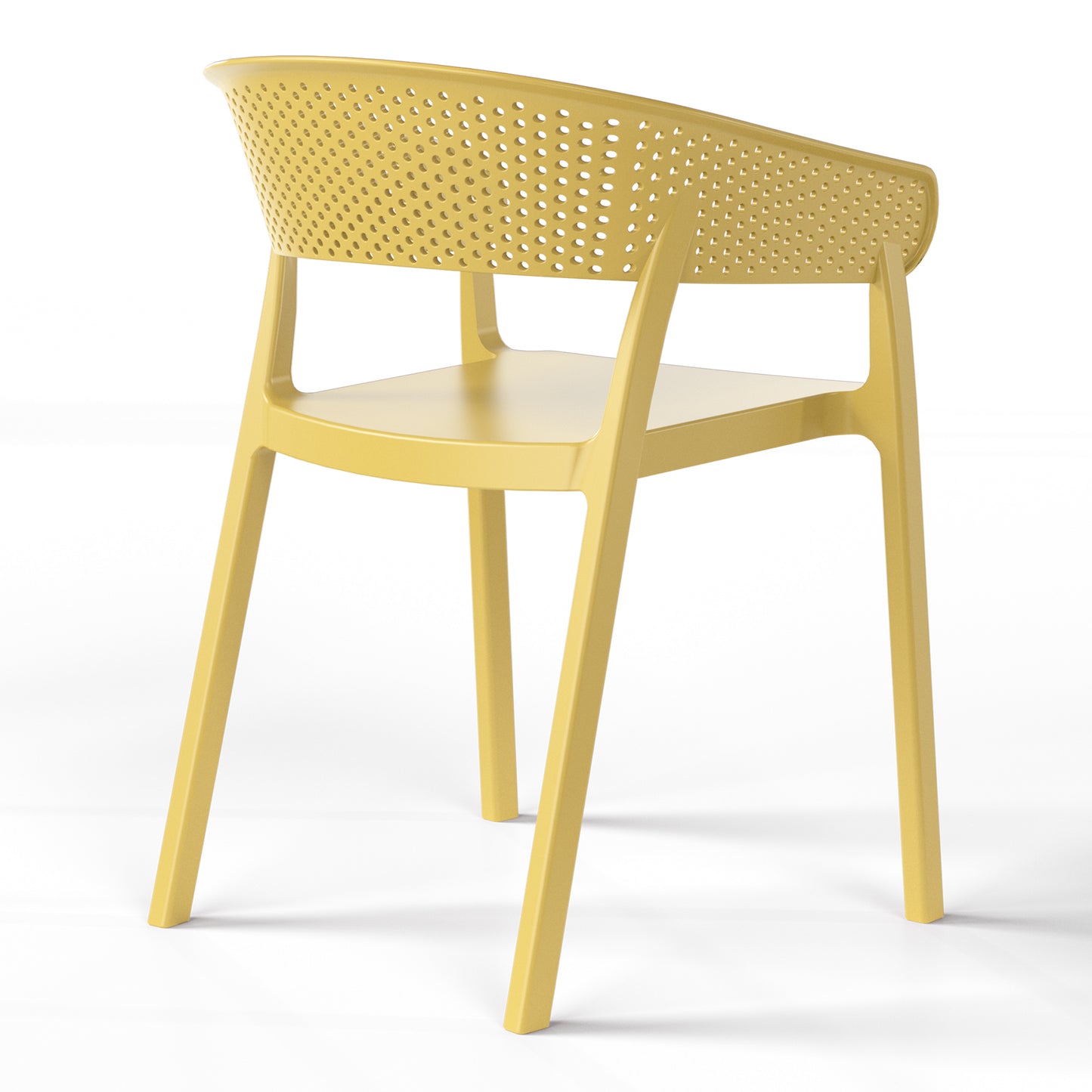 Polyform Stacking Dining Arm Chair (Set of 2) Seahawk Designs Patio Dining Chairs