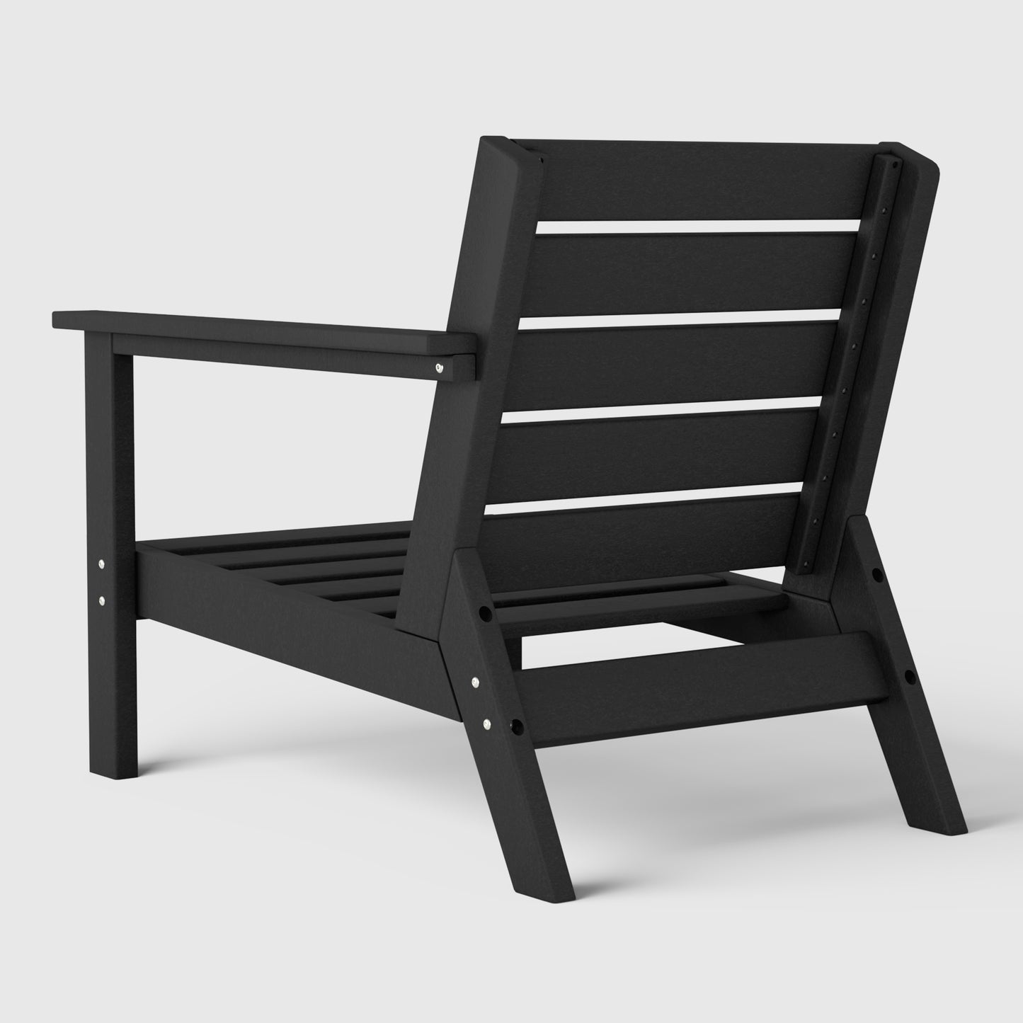 Scottsdale All-Weather Outdoor Modular Deep Seating Right Arm Chair (with Optional Cushions) Seahawk Designs Patio Chairs