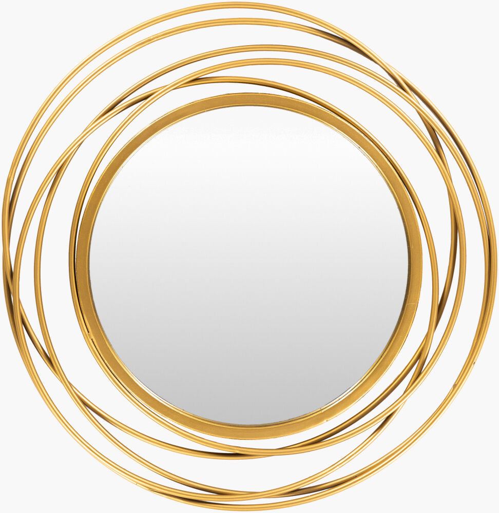 Dixie Accent Mirror — Gold