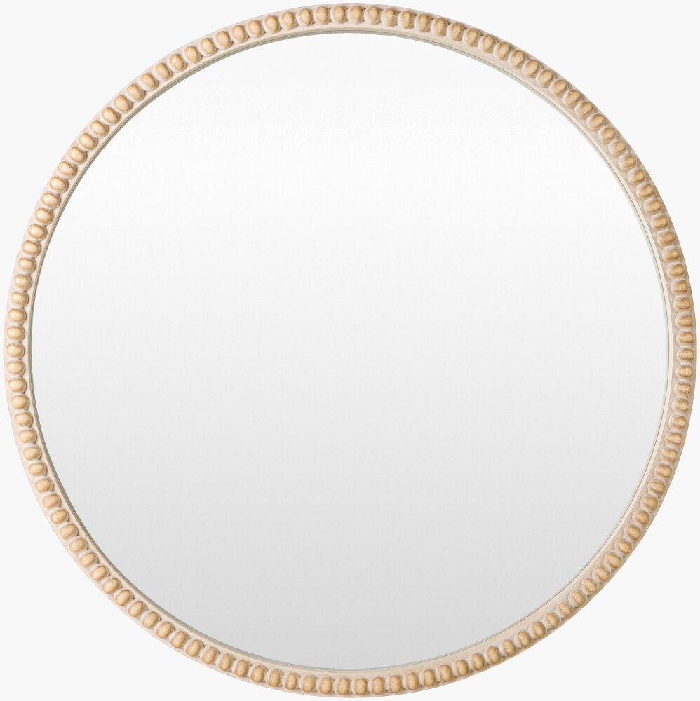 Dwarka Accent Mirror — Brown