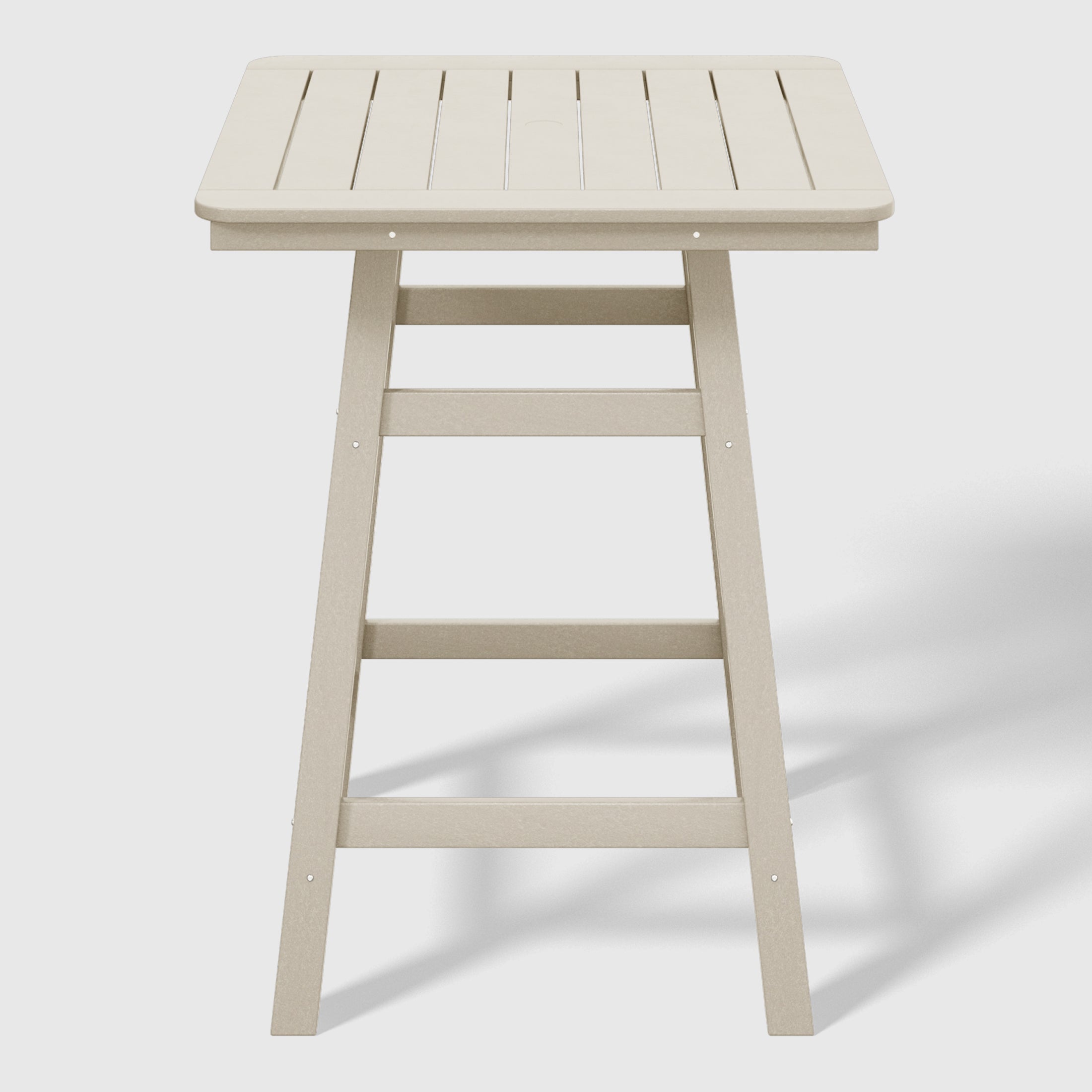 Stockholm All-Weather Outdoor Square Counter Table (31" Top) Seahawk Designs Patio Bar Tables