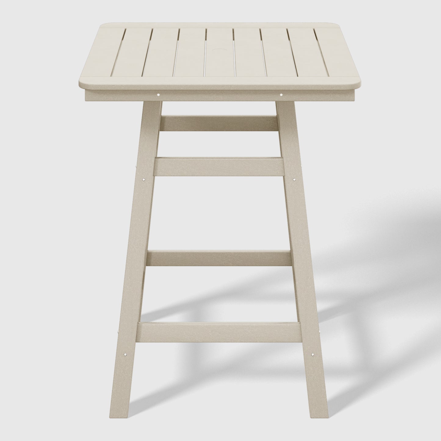 Stockholm All-Weather Outdoor Square Counter Table (31" Top) Seahawk Designs Patio Bar Tables