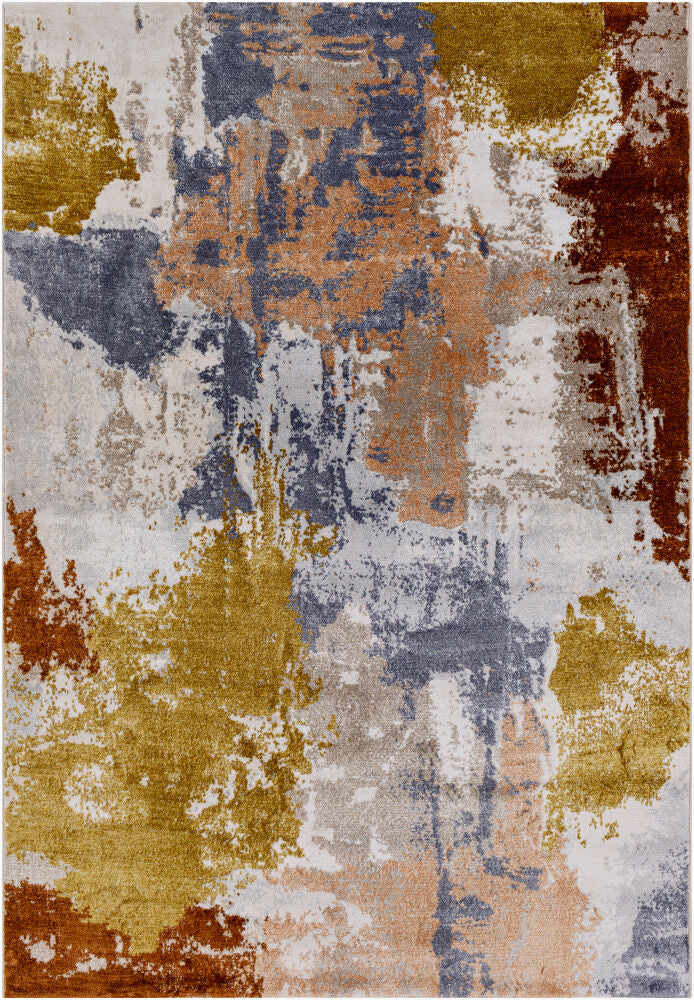Delight Machine Woven Rug — Dark Blue/Denim