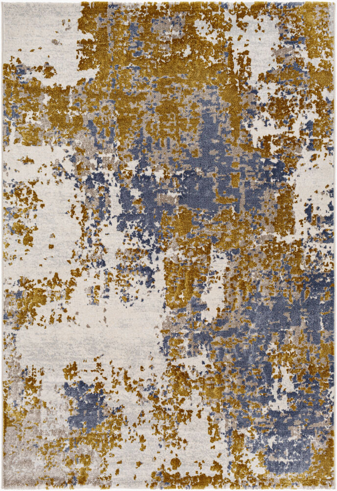 Delight Machine Woven Rug — Dark Blue/Denim