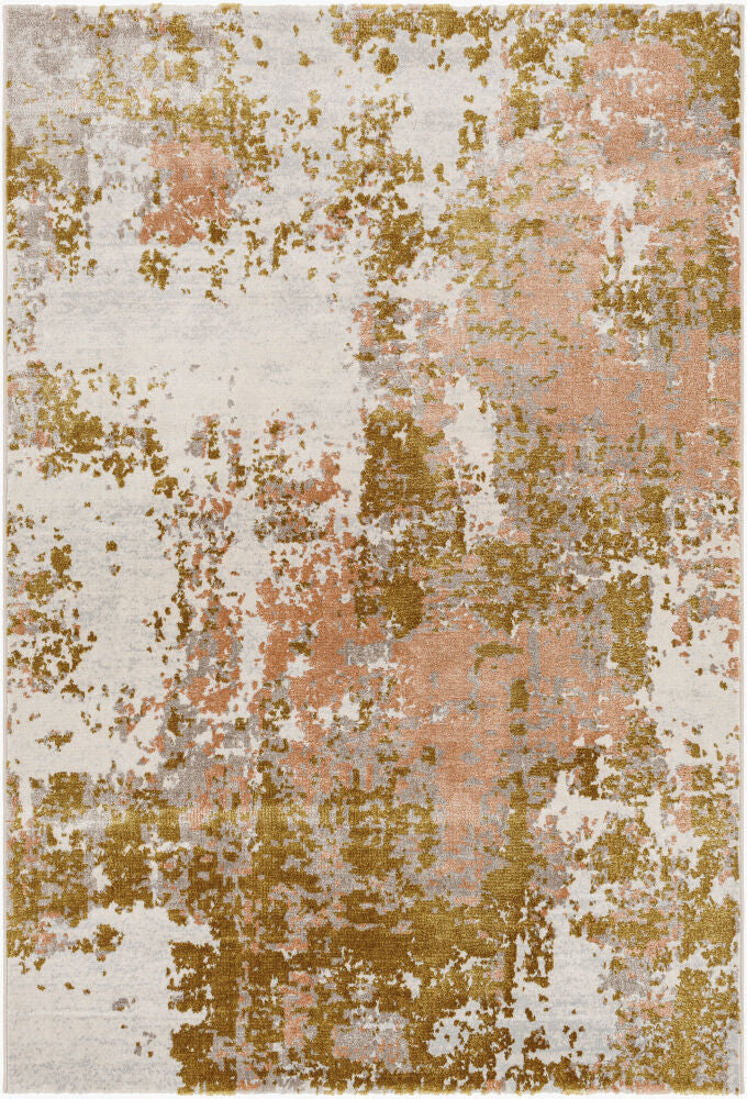 Delight Machine Woven Rug — Denim/Dusty Pink