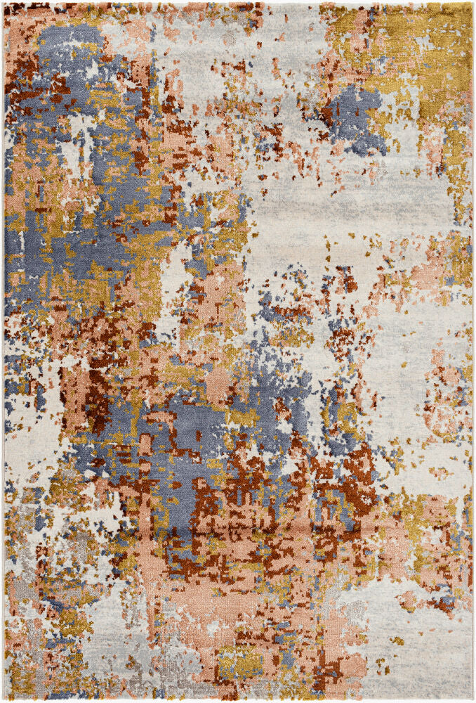Delight Machine Woven Rug — Dark Blue/Denim