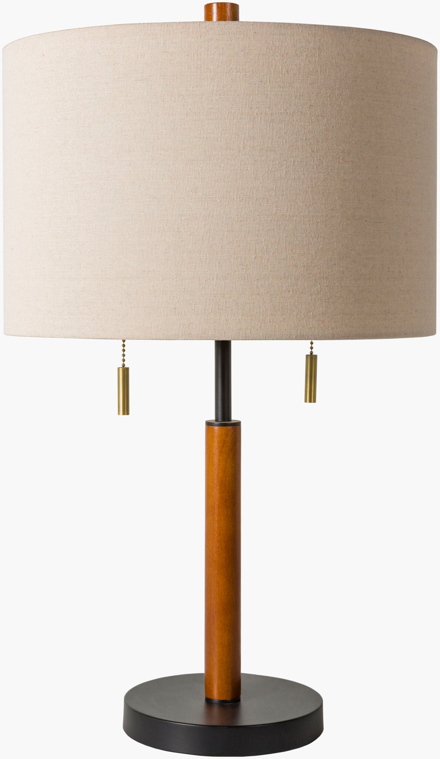 Dame Accent Table Lamp — Tan