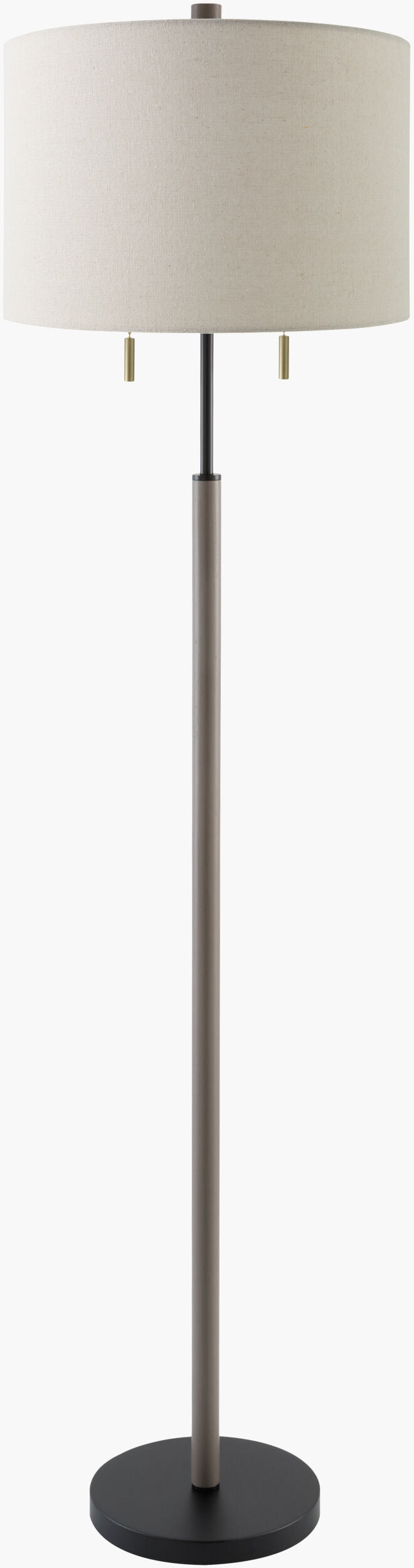 Dame Accent Floor Lamp — Gray