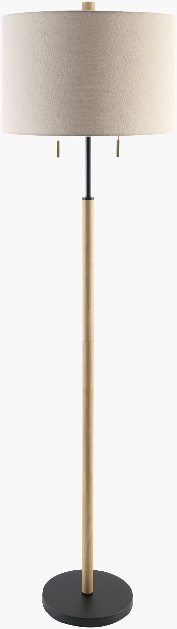 Dame Accent Floor Lamp — Beige