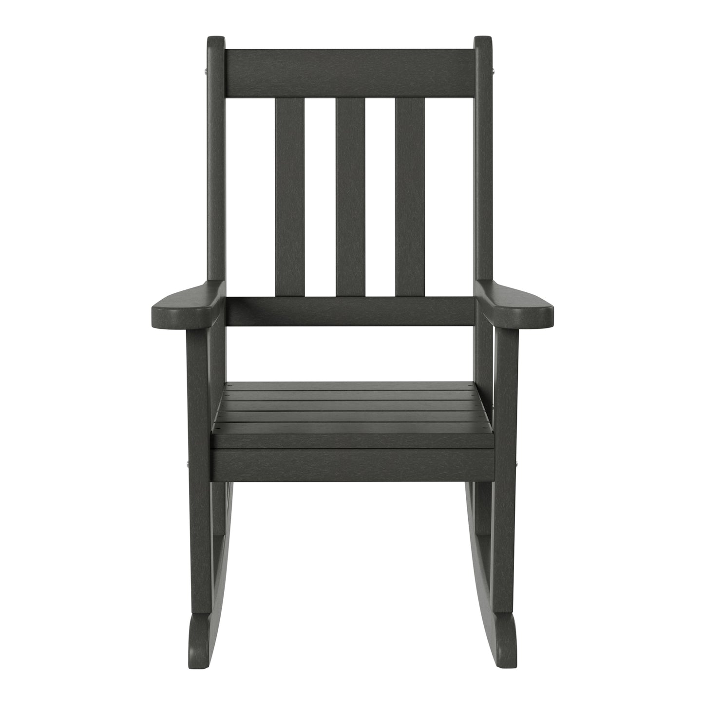 Tiny Terraces Kids Rocking Chair (Set of 2) Gray Seahawk Designs Kids Patio Rocking Chairs