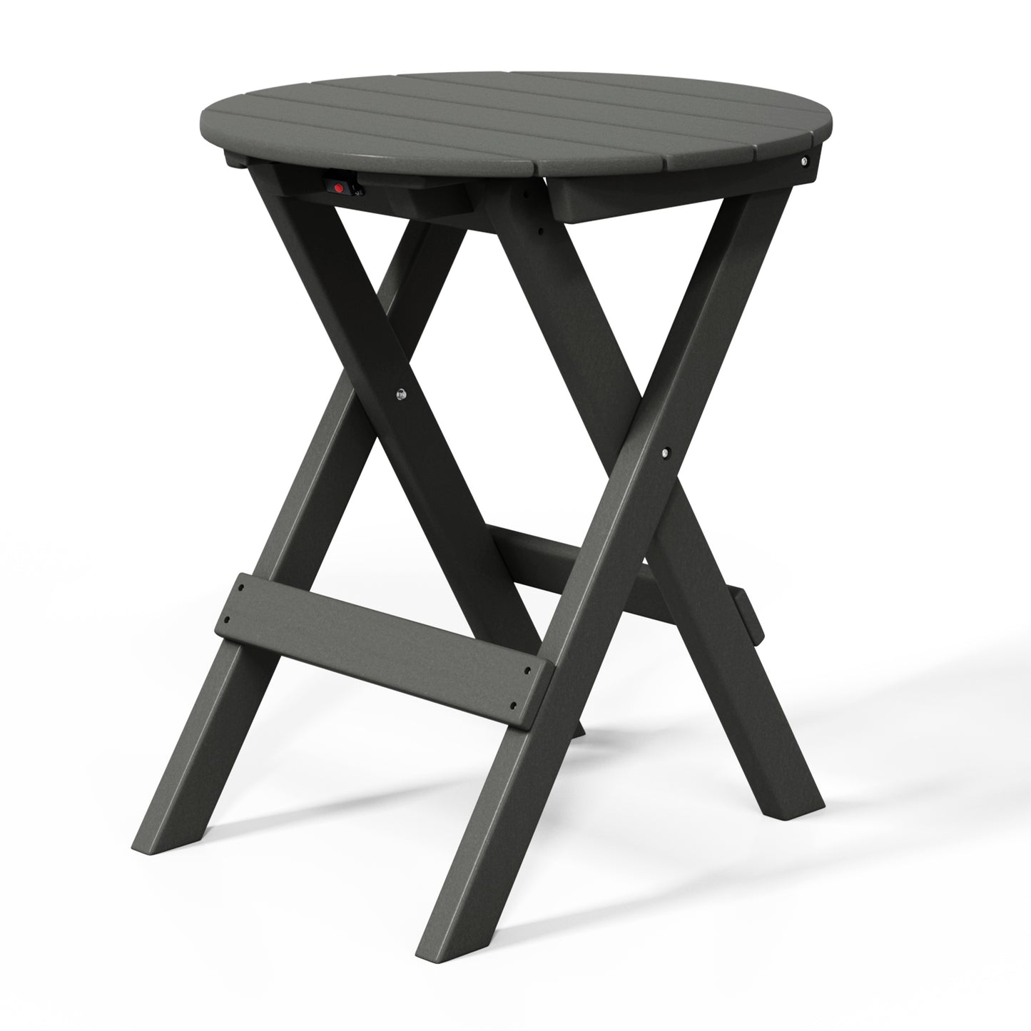 Tuscany All-Weather Outdoor Patio Round Folding Dining Table (24" Top) Seahawk Designs Patio Dining Tables