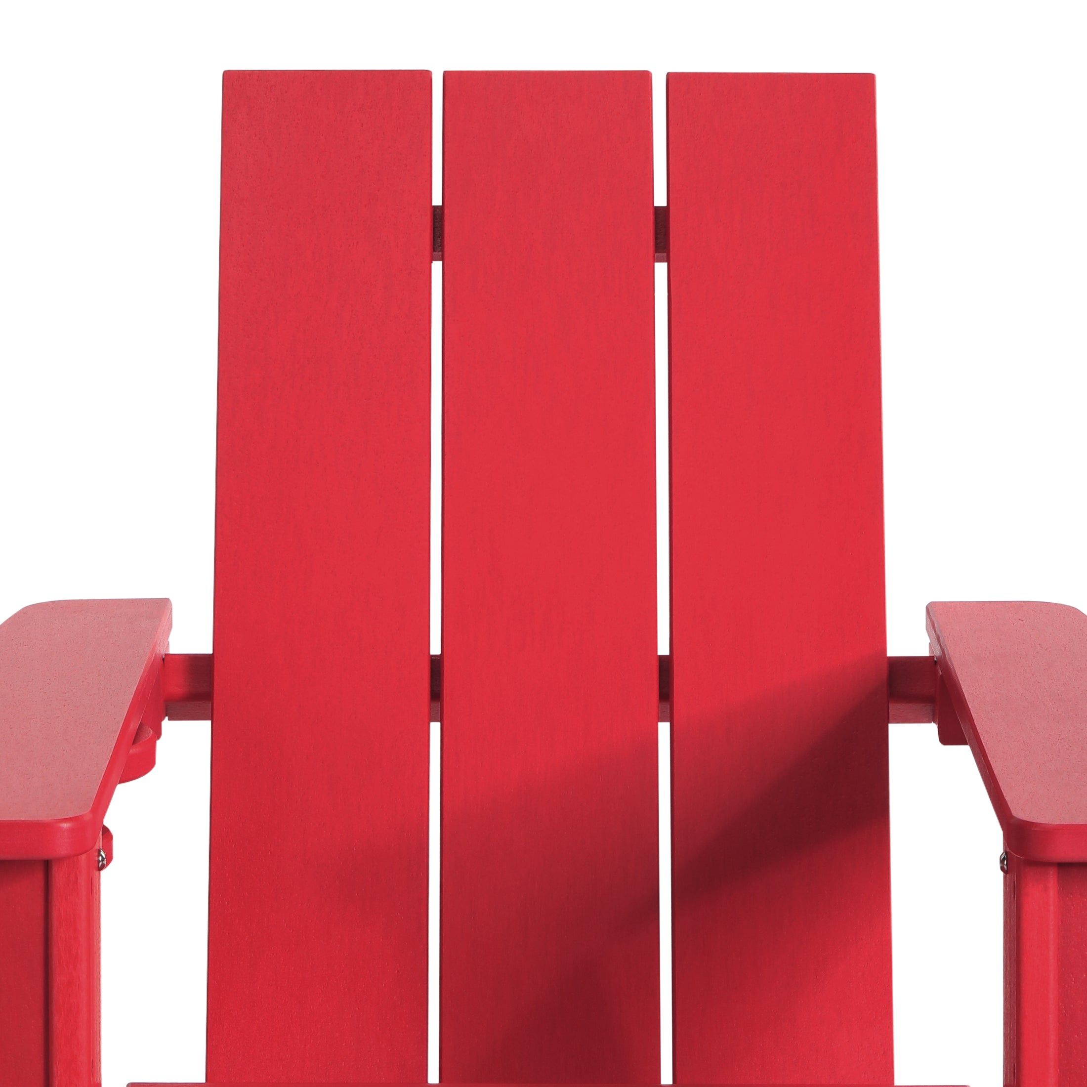 Tiny Terraces Kids Modern Adirondack Rocking Chair with Cup Holder (Set of 2) Seahawk Designs Kids Patio Rocking Chairs