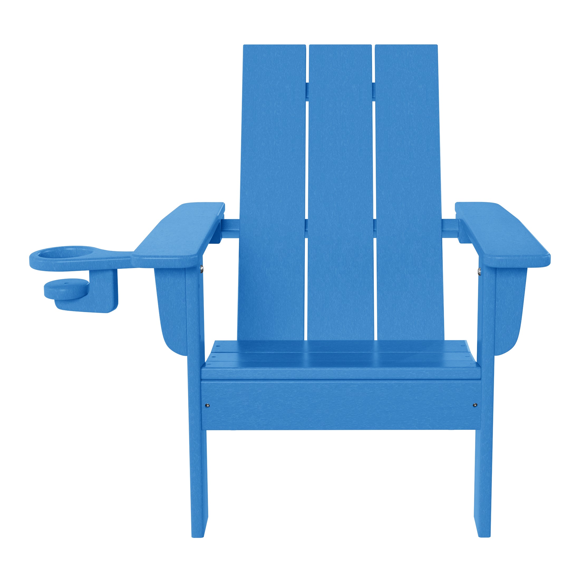 Tiny Terraces Kids Adirondack Chair with Cup Holder (Set of 2) Pacific Blue Seahawk Designs Kids Adirondack Chairs