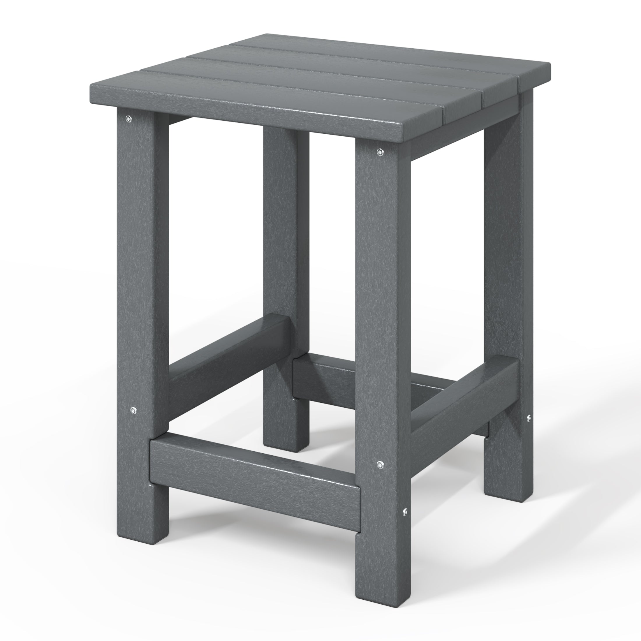 Tiny Terraces Kids' All-Weather Outdoor Side Table (12" Top) Seahawk Designs Kids Patio Side Tables