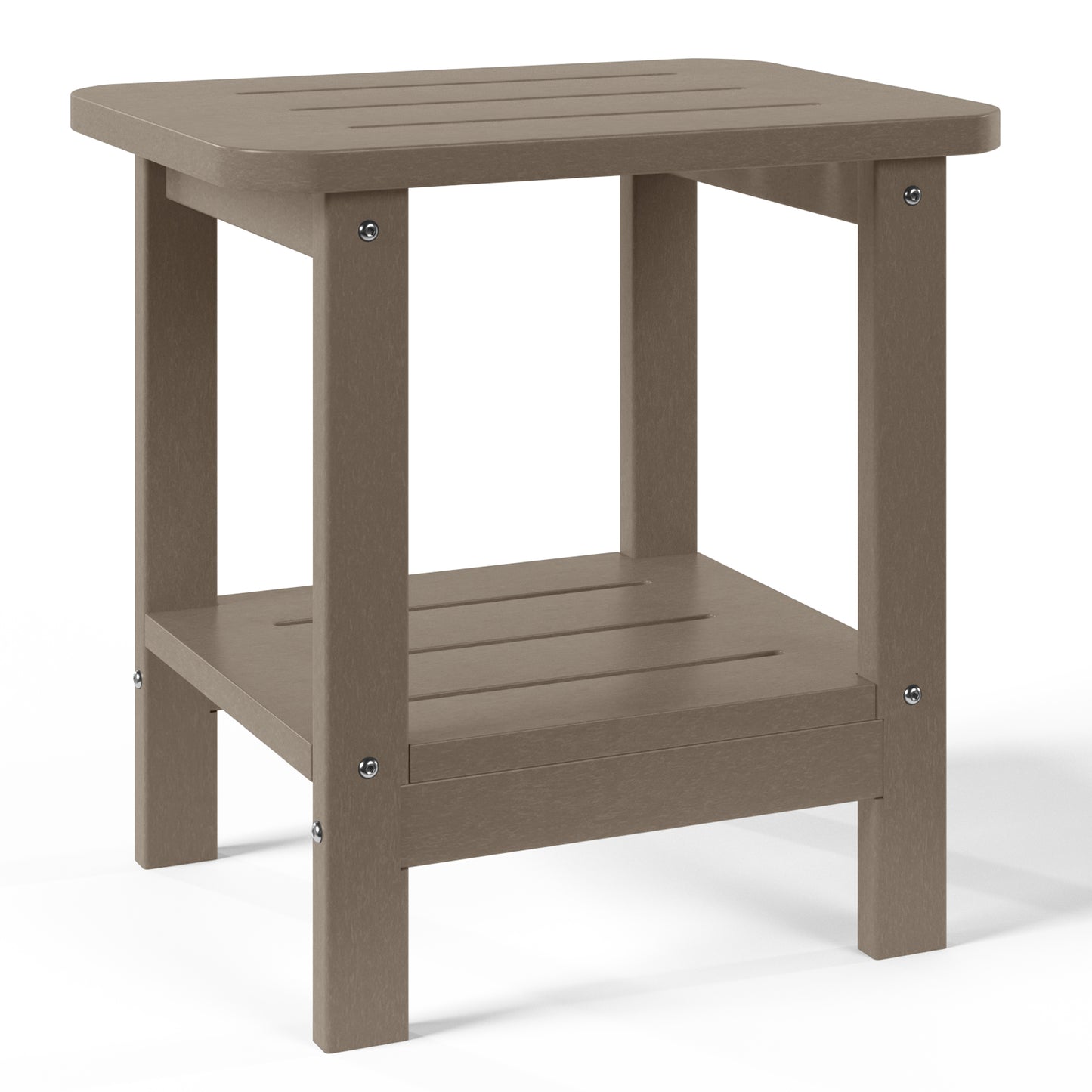 Santa Barbara Side Table Weathered Wood Seahawk Designs Patio Side Tables