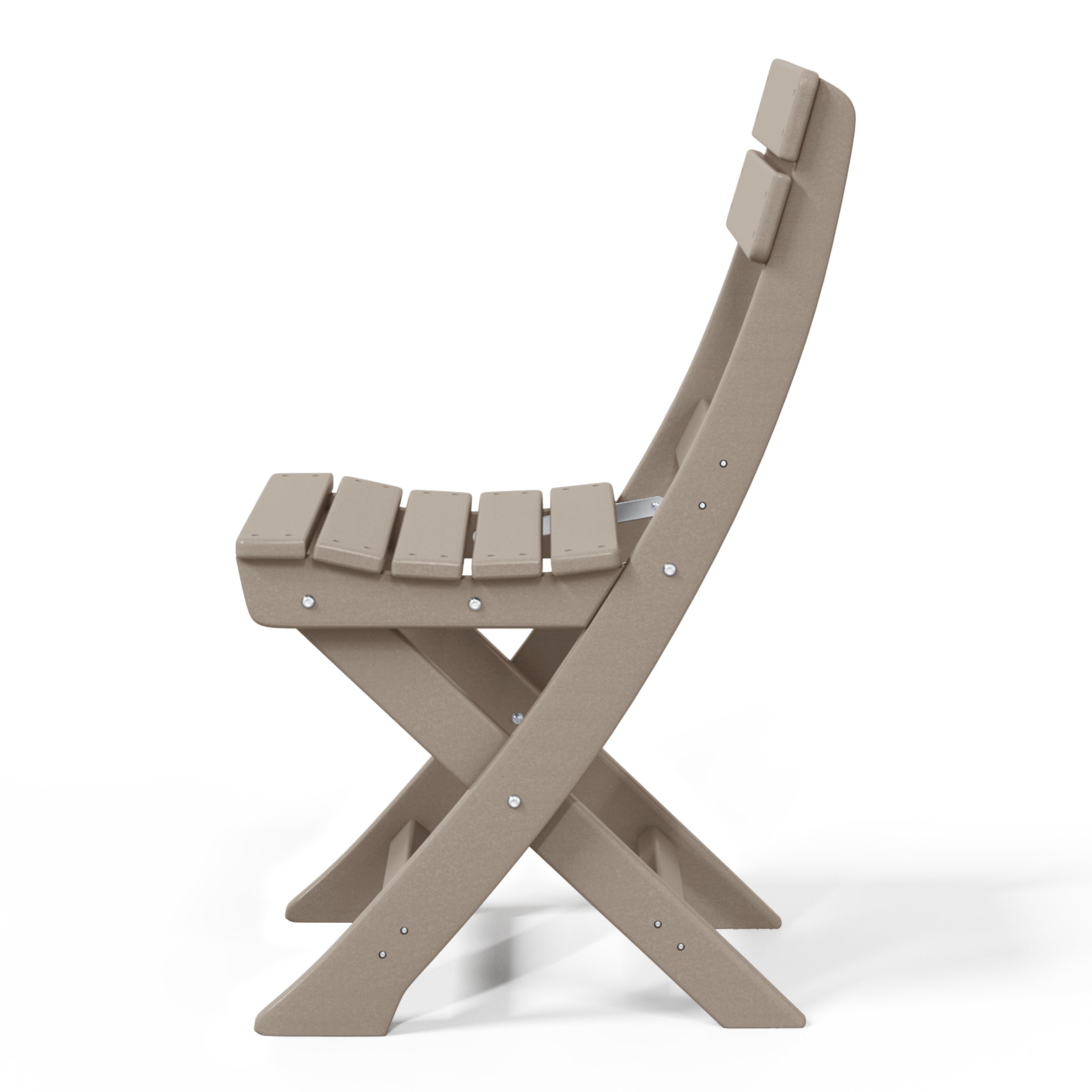 Aarhus All-Weather Outdoor Patio Folding Dining Chair Seahawk Designs Patio Dining Chairs