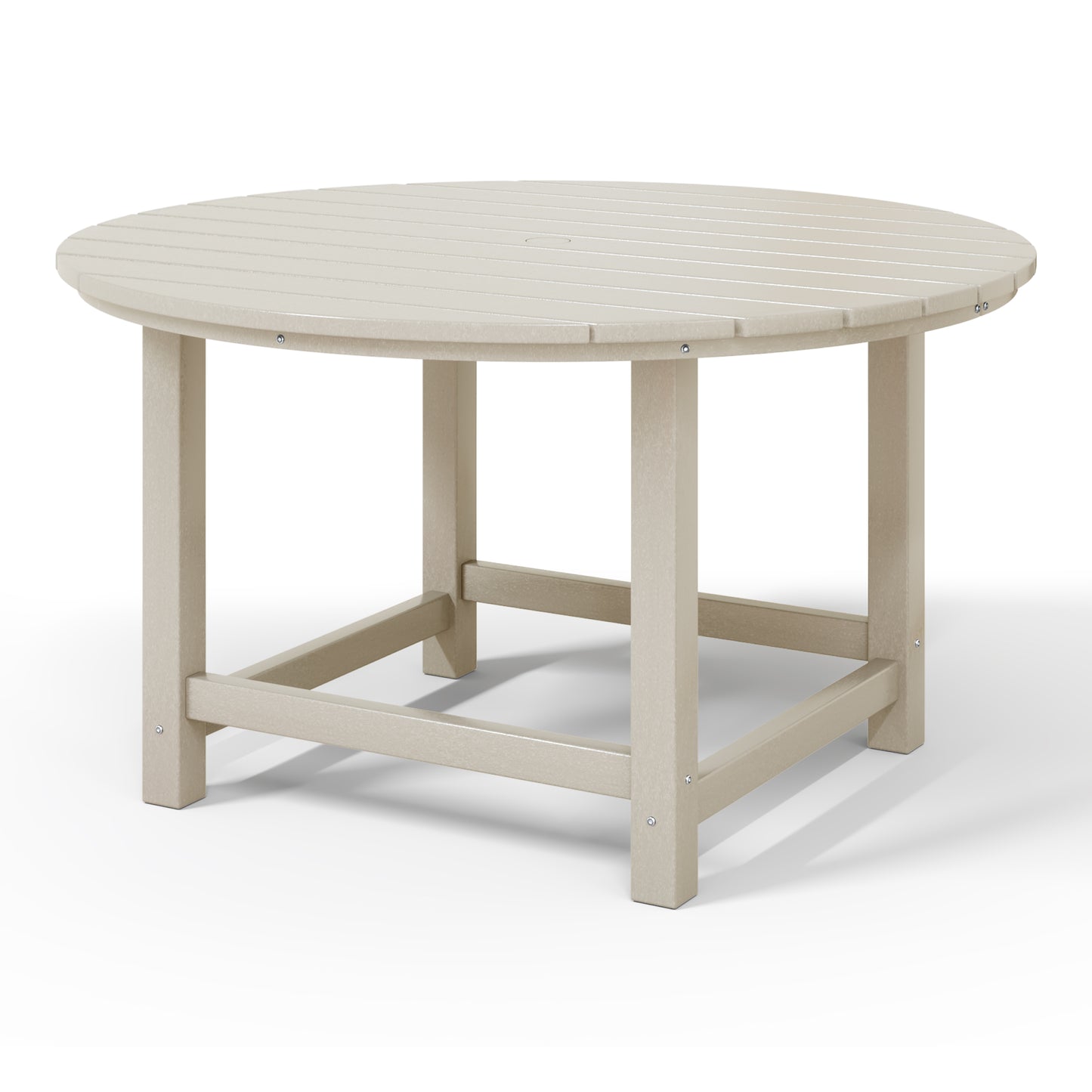 Tiny Terraces Kids' All-Weather Outdoor Round Dining Table (38" Wide) Seahawk Designs Kids Patio Dining Tables