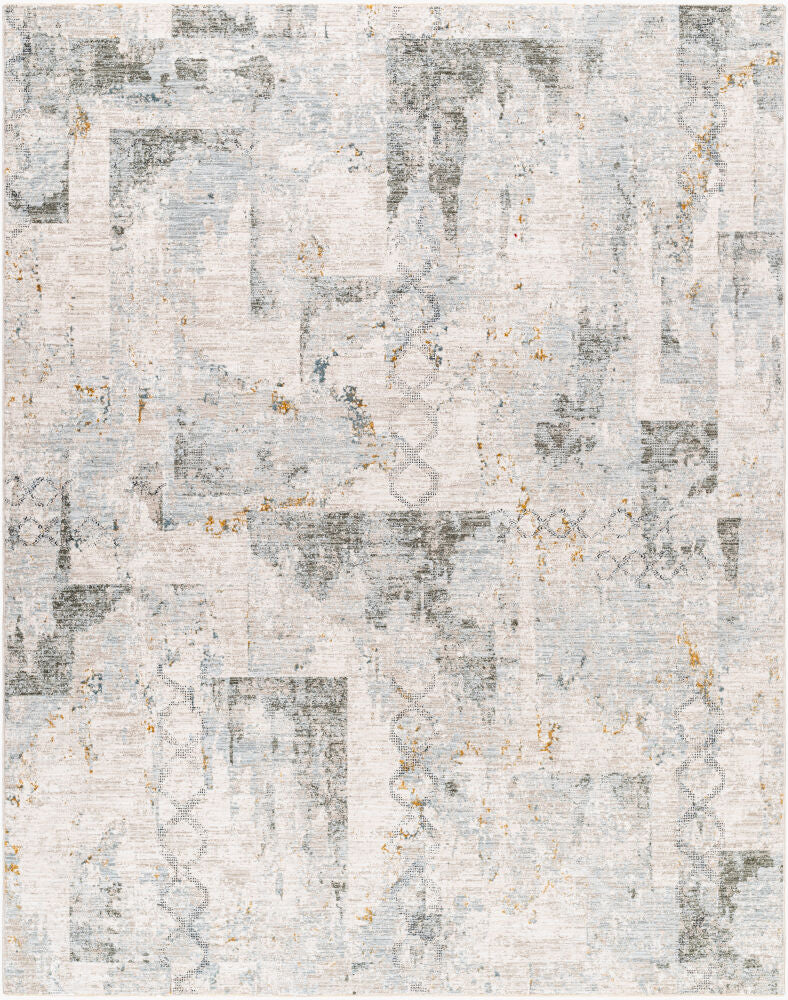 Dresden Machine Woven Rug — Deep Teal/Dusty Sage