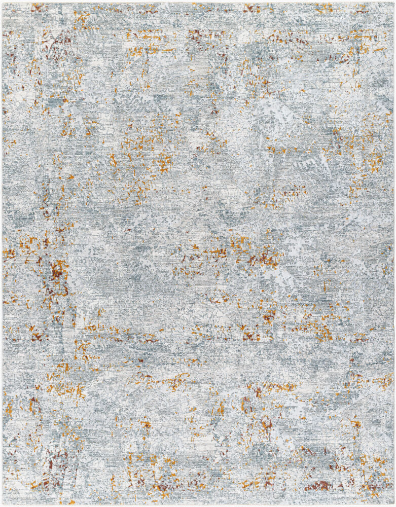 Dresden Machine Woven Rug — Gray/Light Slate