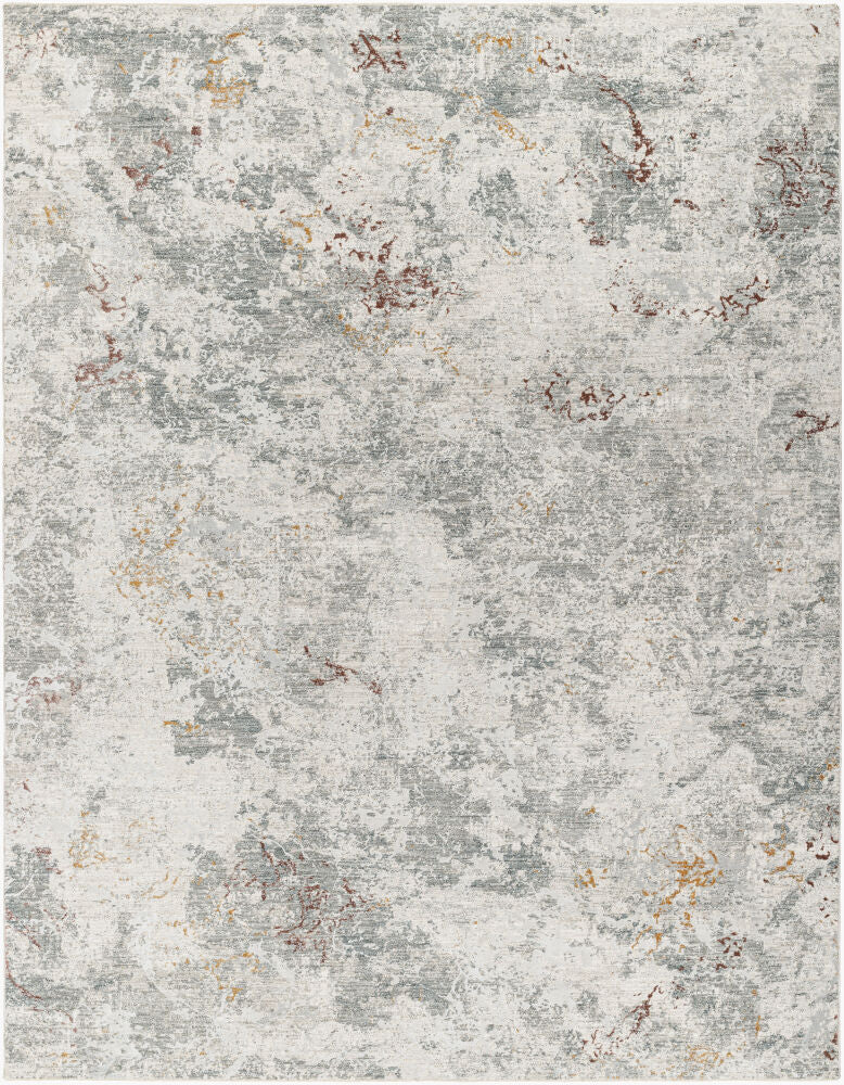 Dresden Machine Woven Rug — Gray/Light Slate