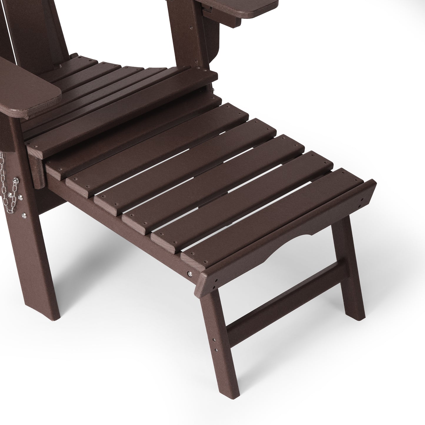 Chatham Folding Adjustable Adirondack Chair with Cup Holder and Hideaway Ottoman Seahawk Designs Adirondack Chairs