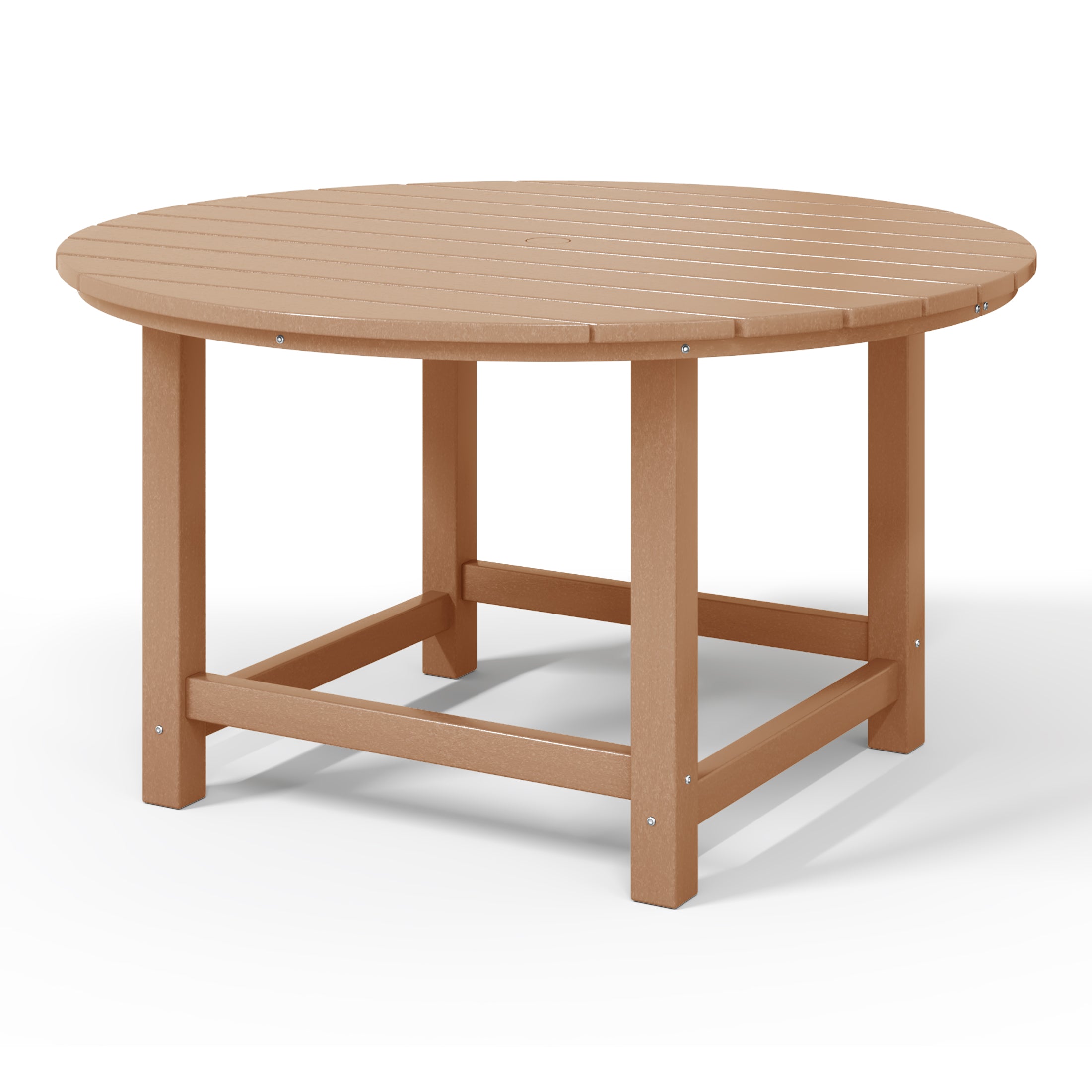 Tiny Terraces Kids' All-Weather Outdoor Round Dining Table (38" Wide) Seahawk Designs Kids Patio Dining Tables