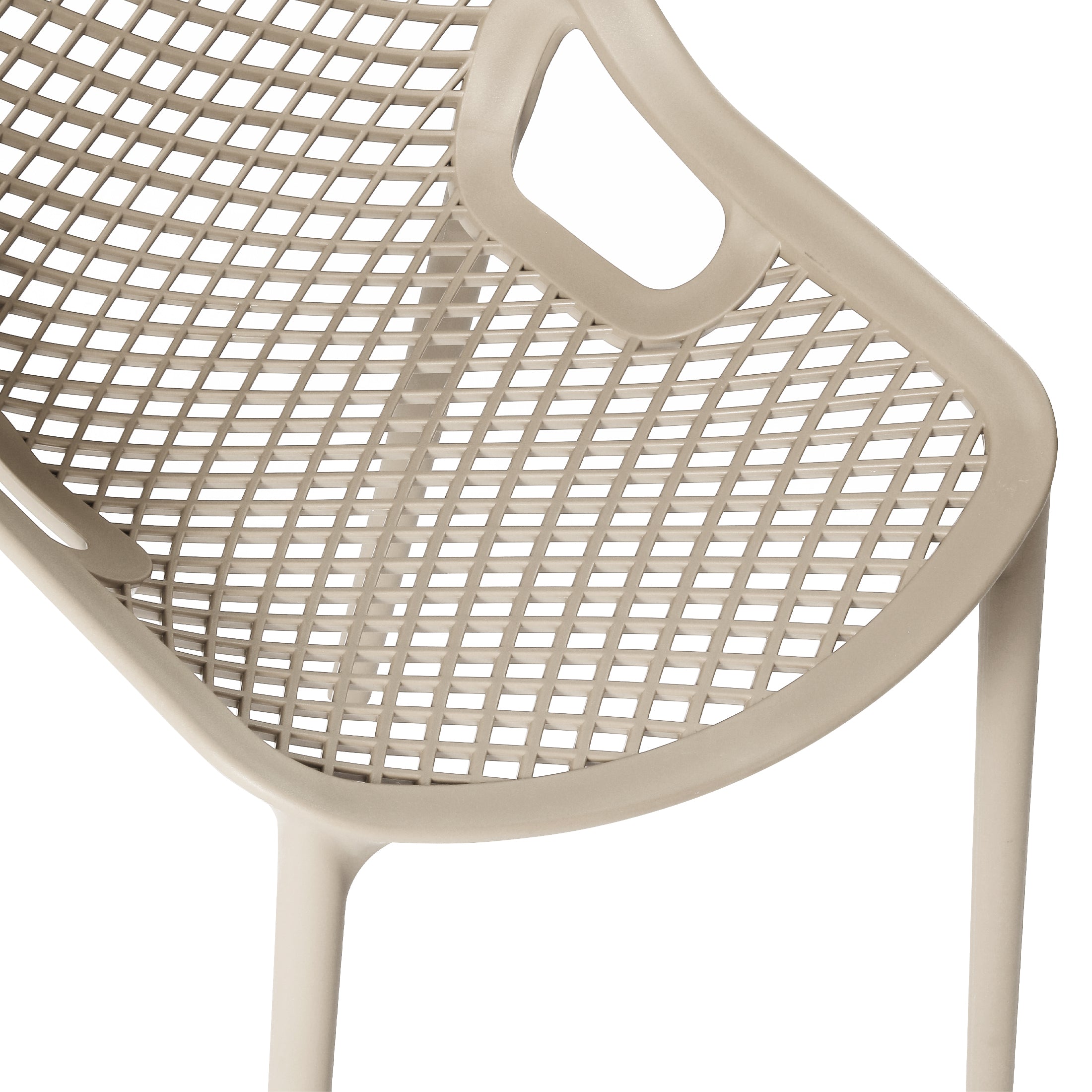 Polyform Stacking Dining Side Chair (Set of 2) Seahawk Designs Patio Dining Chairs