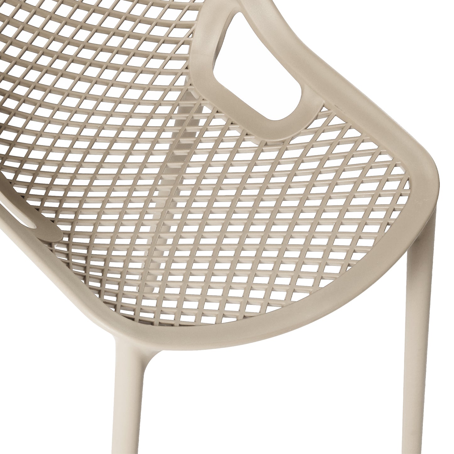 Polyform Stacking Dining Side Chair (Set of 2) Seahawk Designs Patio Dining Chairs