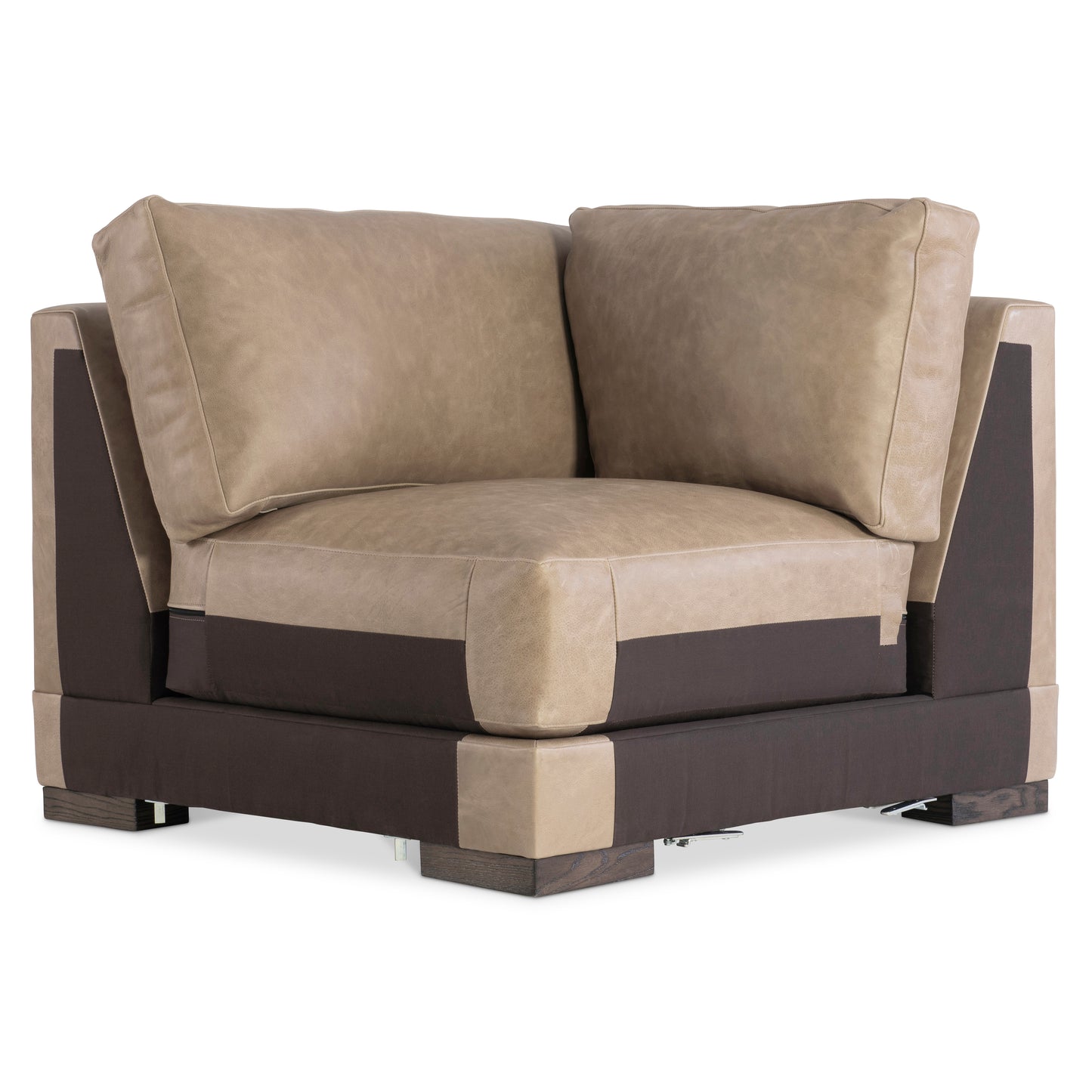 Lars Leather Corner Chair