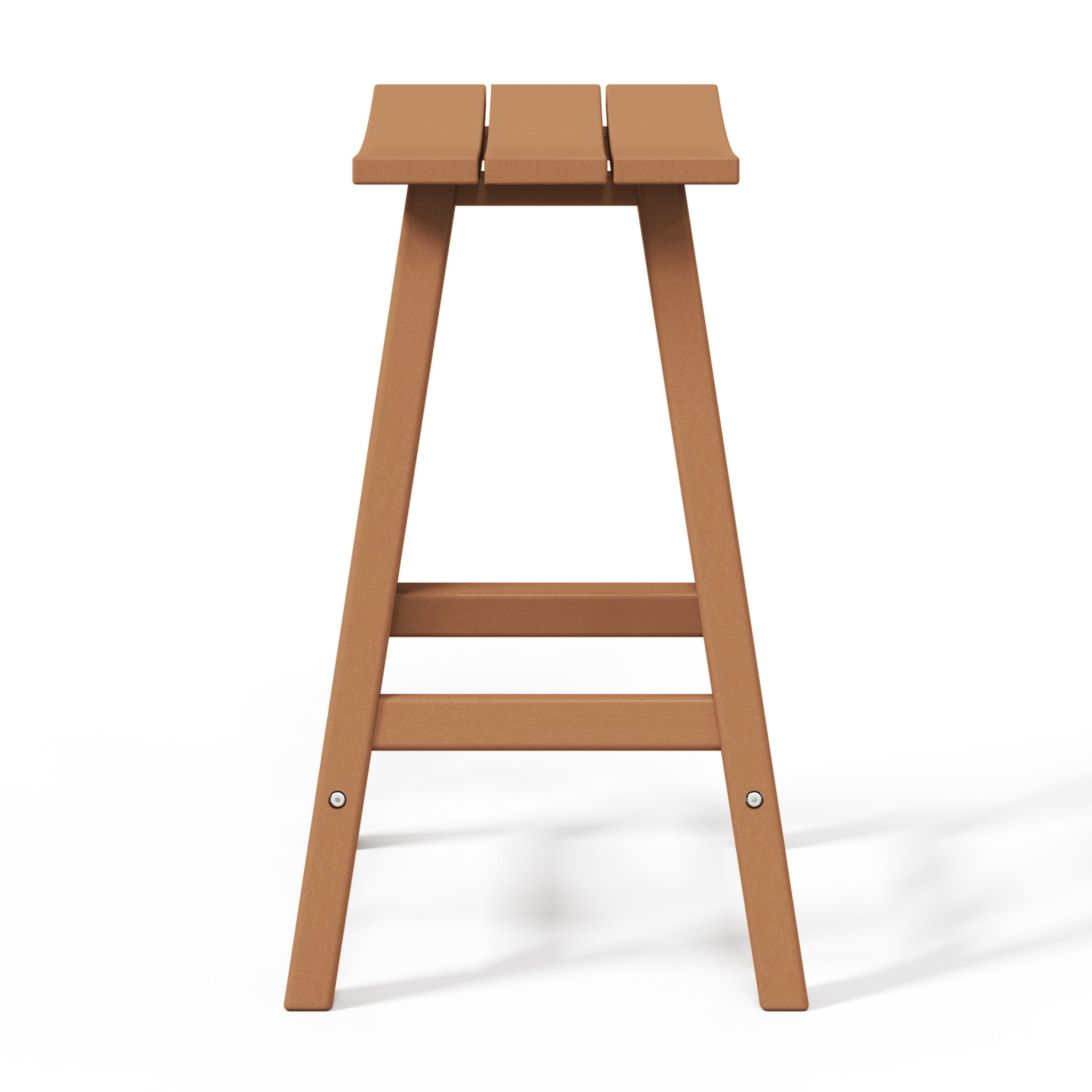 Stockholm All-Weather Outdoor Saddle Counter Stool (24" Height) Seahawk Designs Patio Bar & Counter Stools