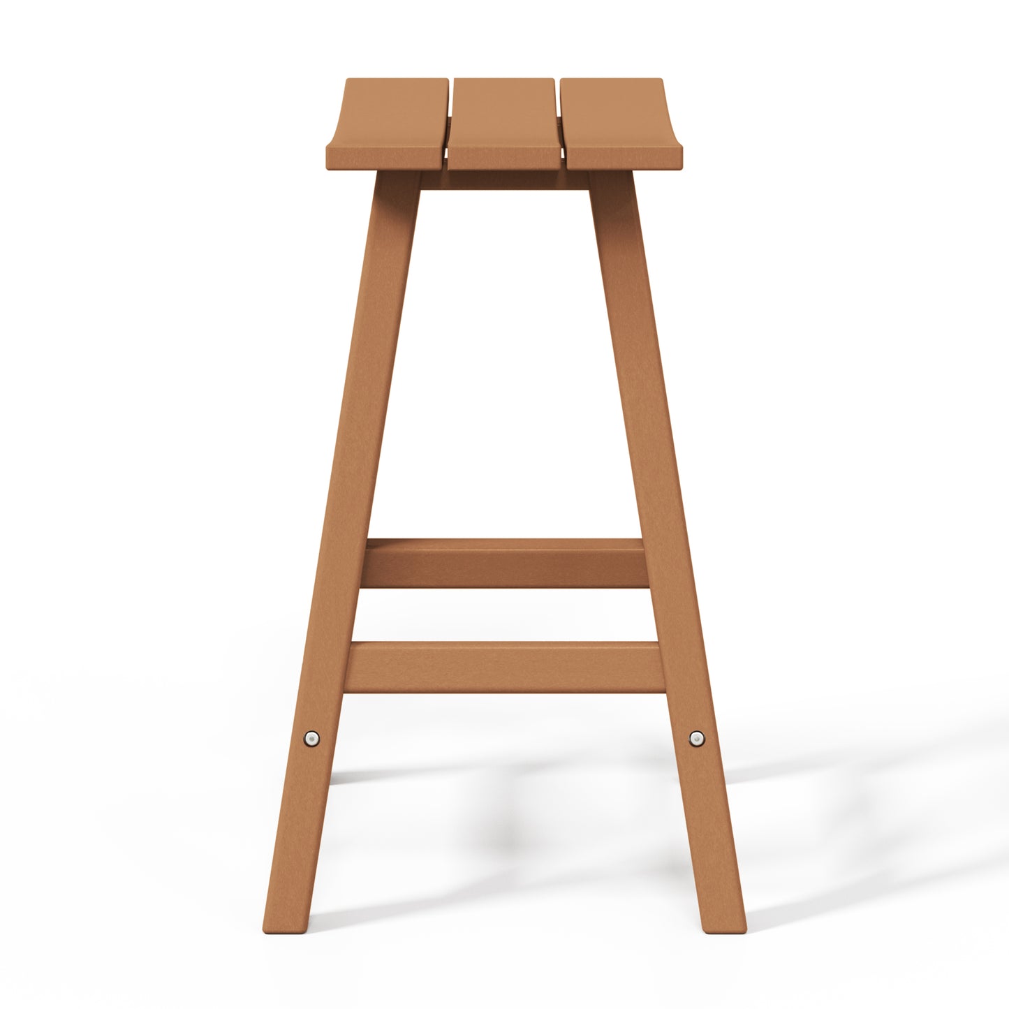 Stockholm All-Weather Outdoor Saddle Counter Stool (24" Height) Seahawk Designs Patio Bar & Counter Stools