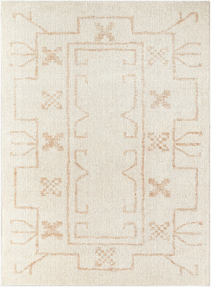 Downtown Machine Woven Rug — Cream/Light Beige