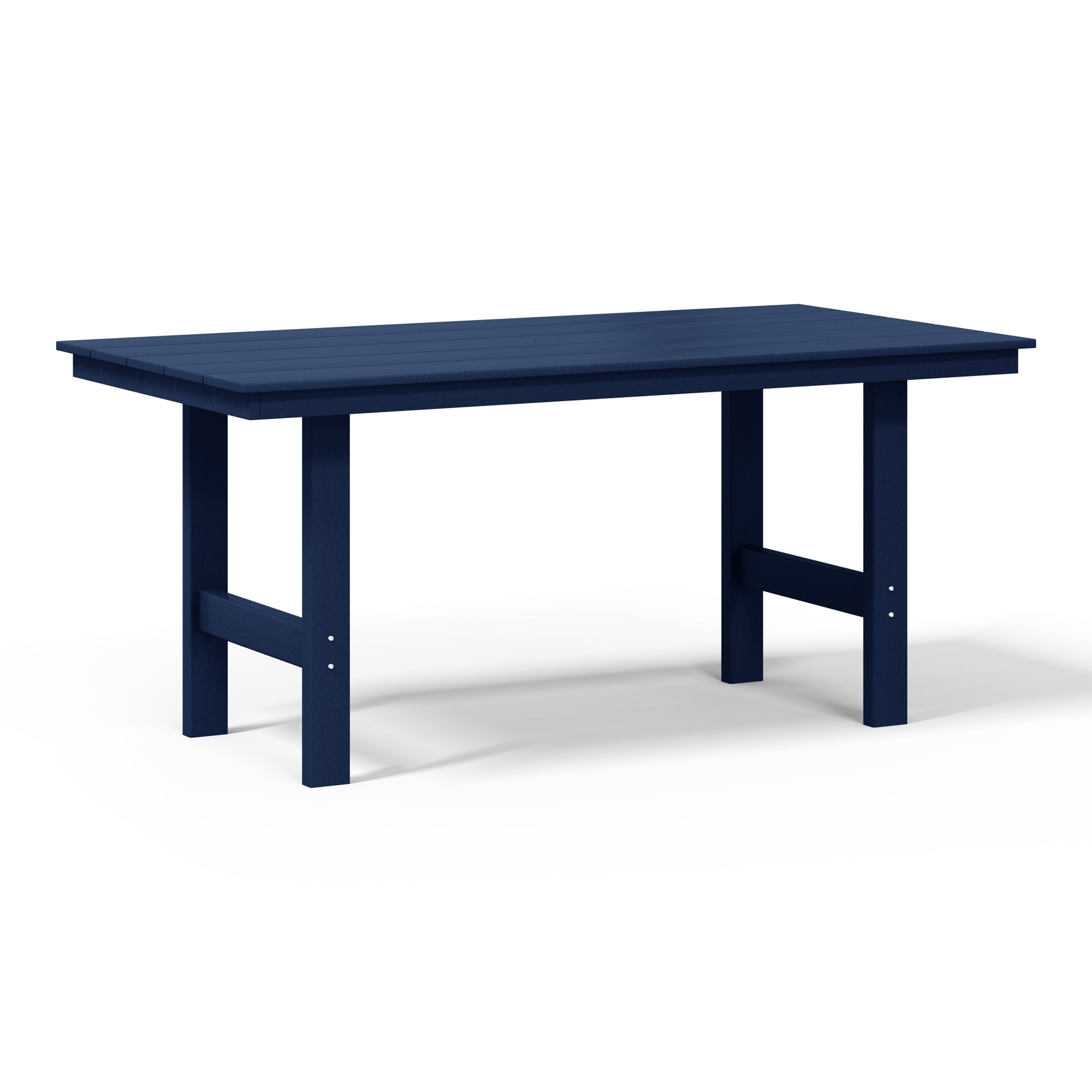Tuscany 66" x 34" Rectangular Dining Table Navy Blue Seahawk Designs Patio Dining Tables