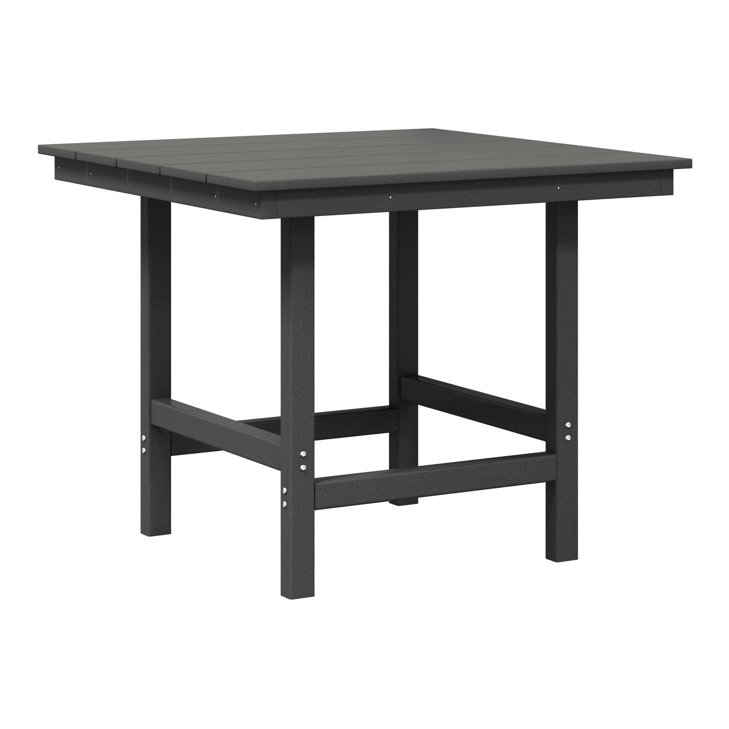 Tuscany 36" Square Dining Table Gray Seahawk Designs Patio Dining Tables