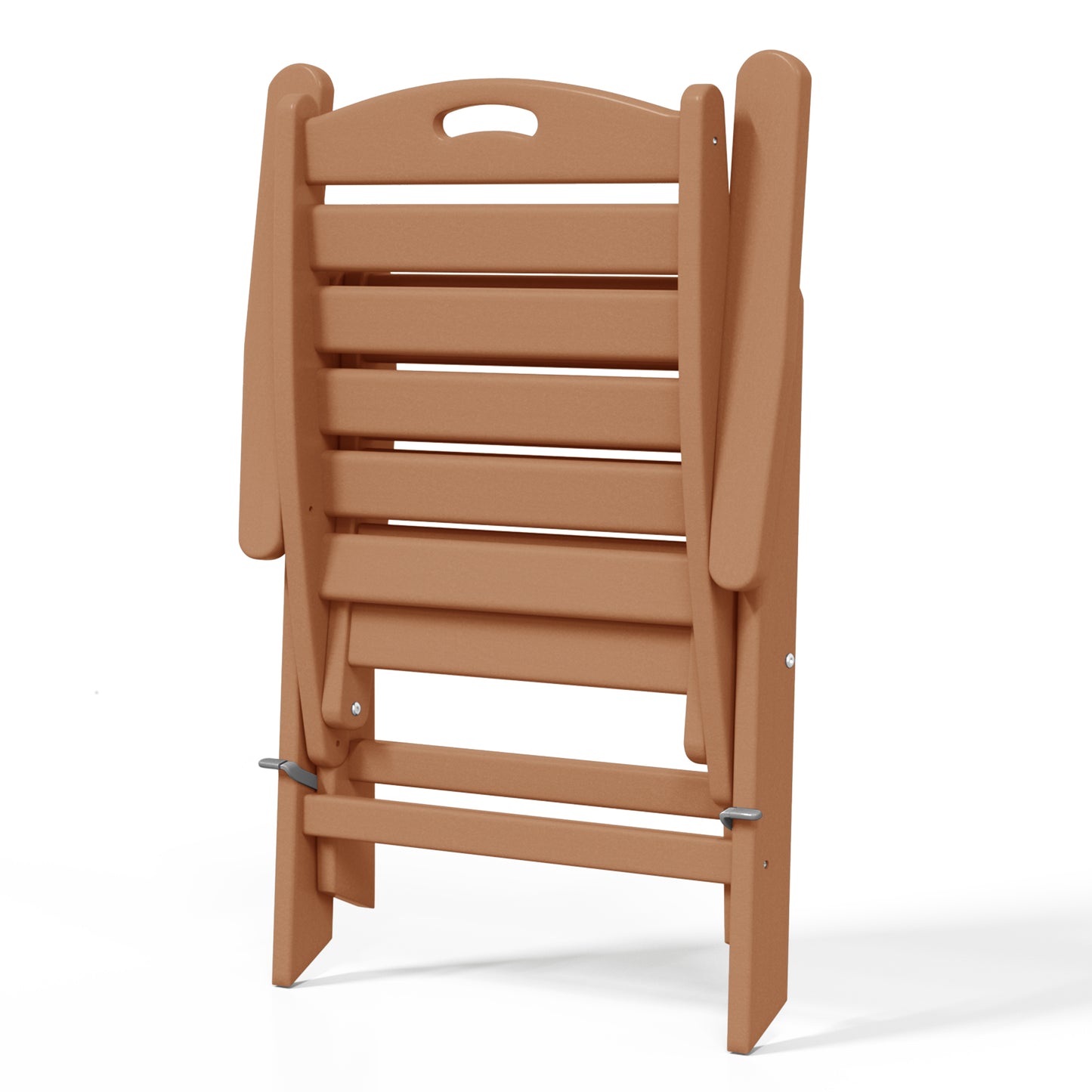 Aarhus All-Weather Outdoor Patio Folding Tall Back Dining Chair (38" High) Seahawk Designs Patio Dining Chairs