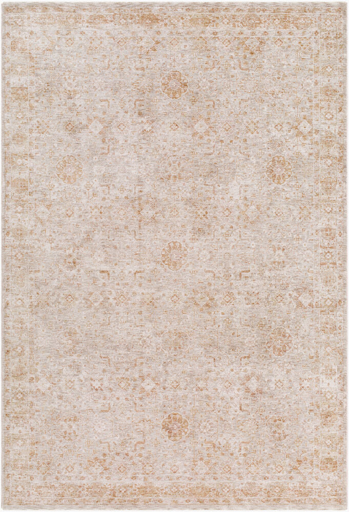 Da Vinci Machine Woven Rug — Blue/Cream