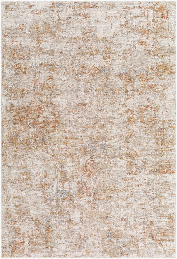 Da Vinci Machine Woven Rug — Blue/Cream