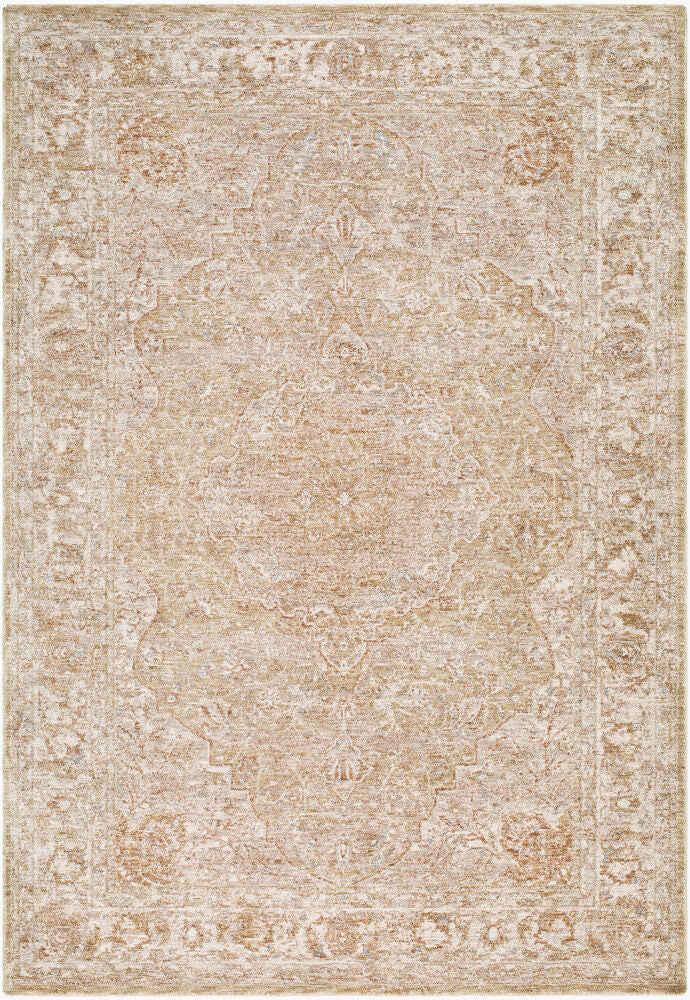 Da Vinci Machine Woven Rug — Dusty Sage/Ivory