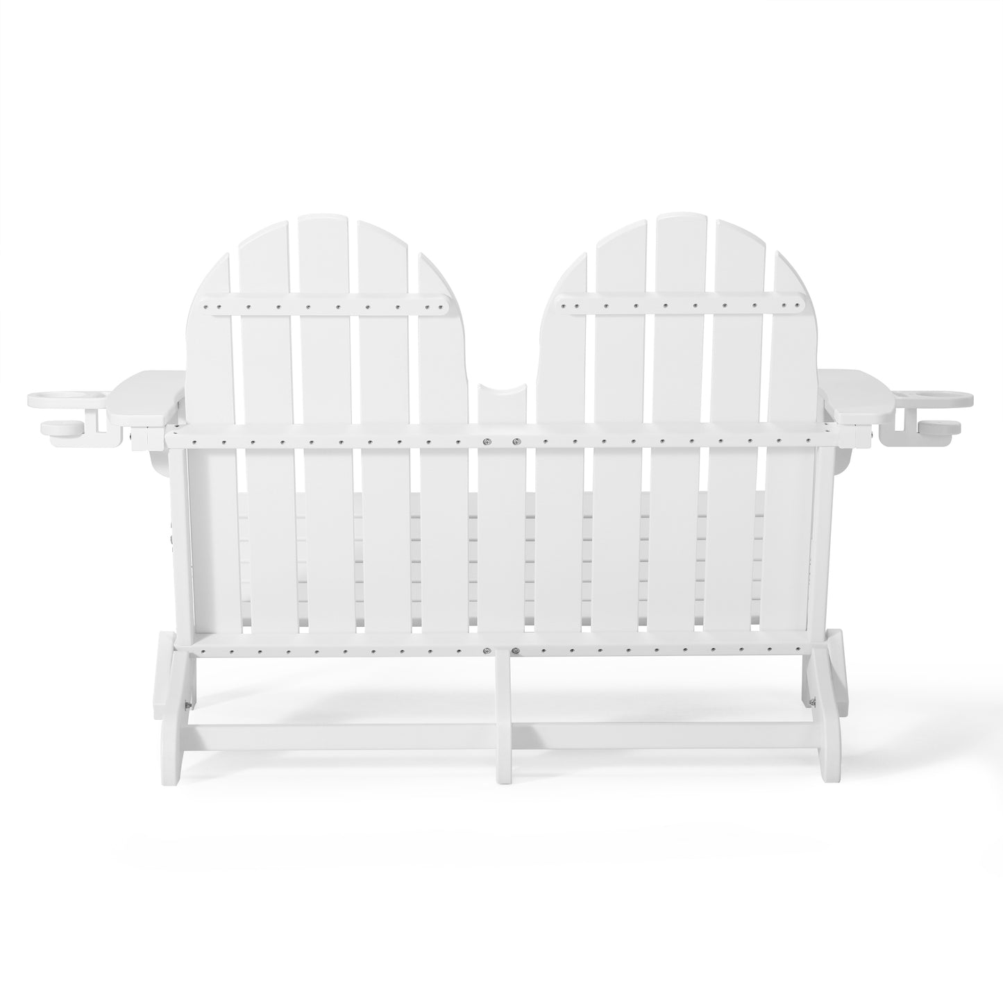 Magnolia Adirondack 49" Folding Bench Seahawk Designs Patio Benches
