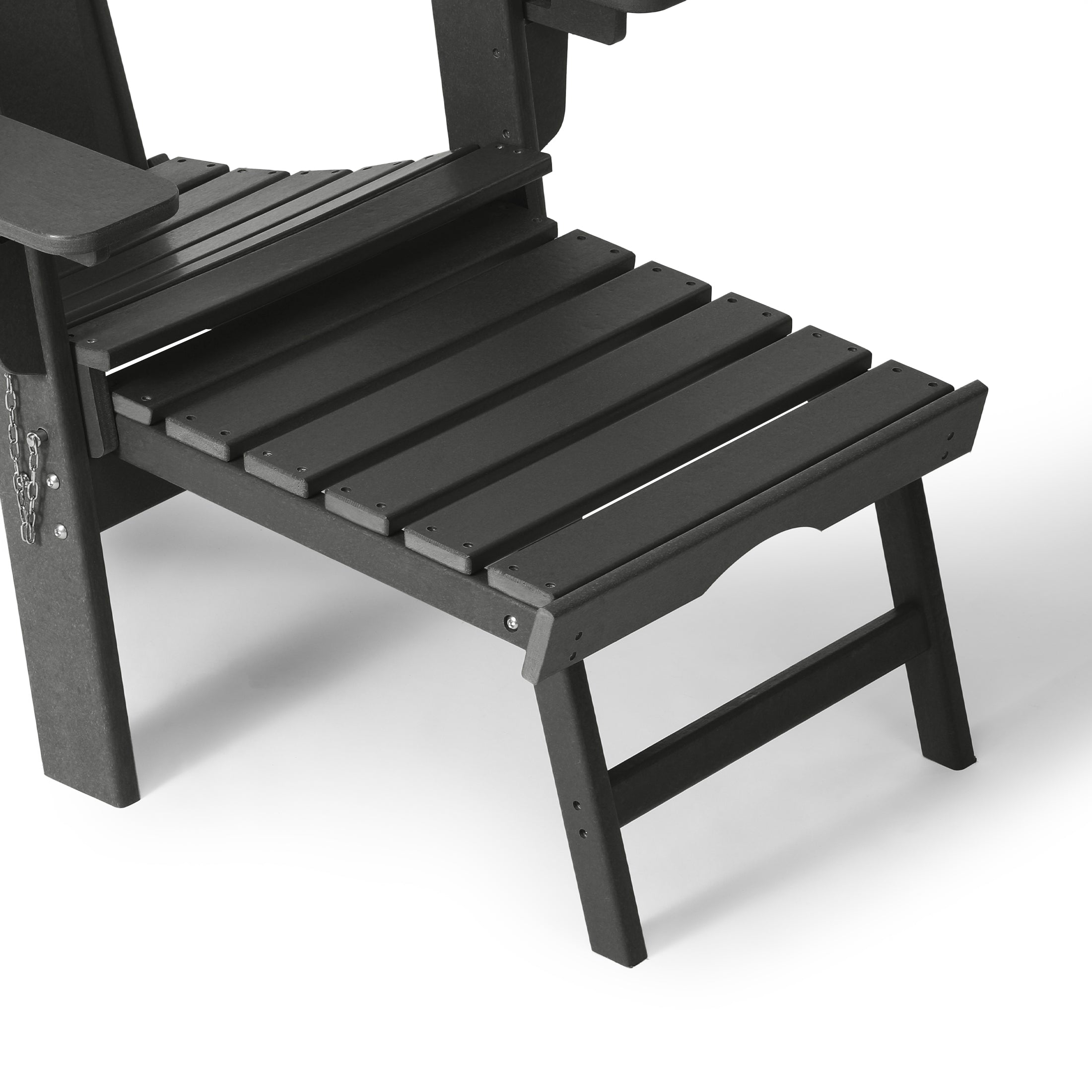 Chatham Folding Adjustable Adirondack Chair with Cup Holder and Hideaway Ottoman Seahawk Designs Adirondack Chairs
